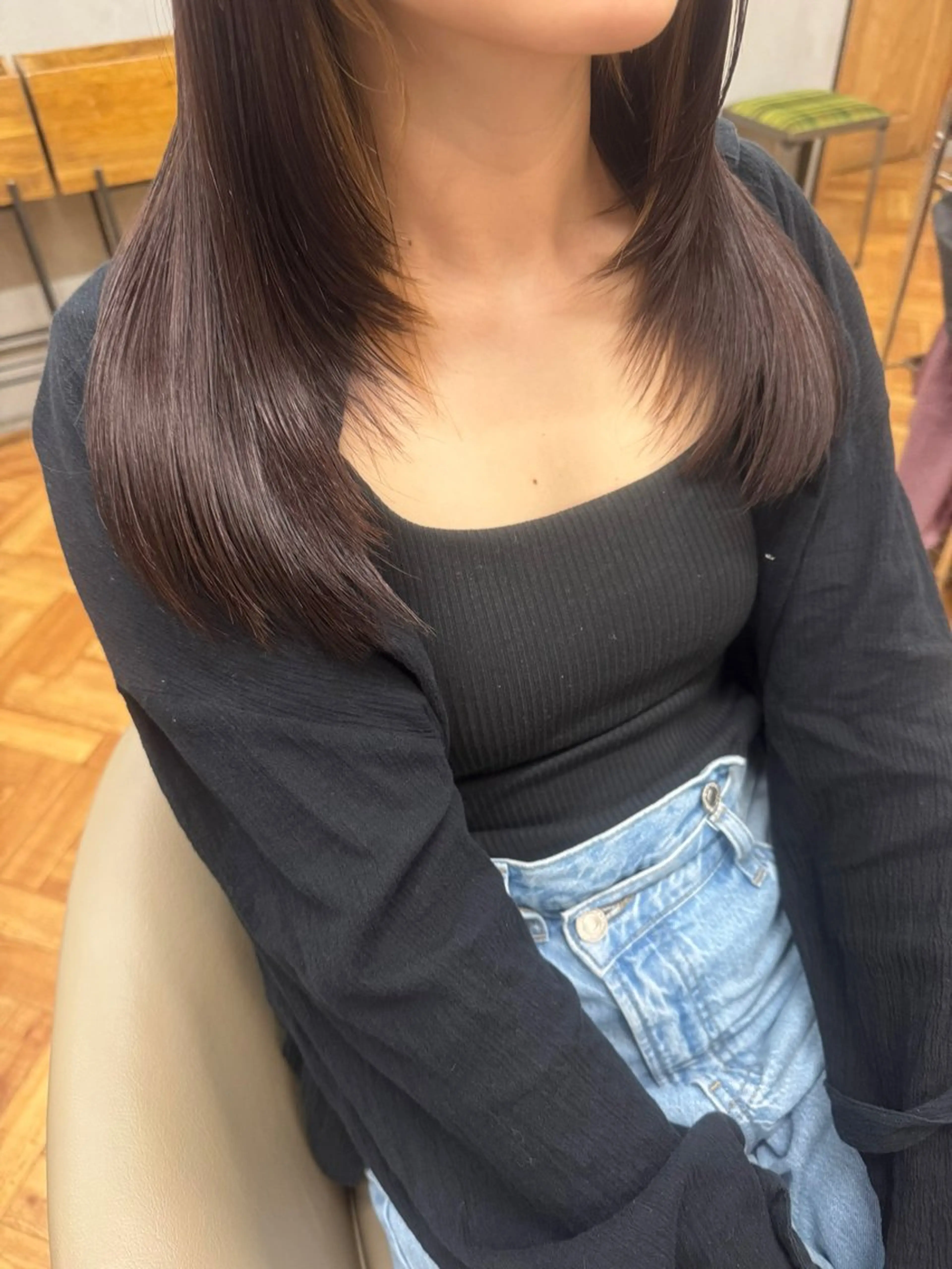 ミディアム 🦋 misaki🦋のヘアスタイル