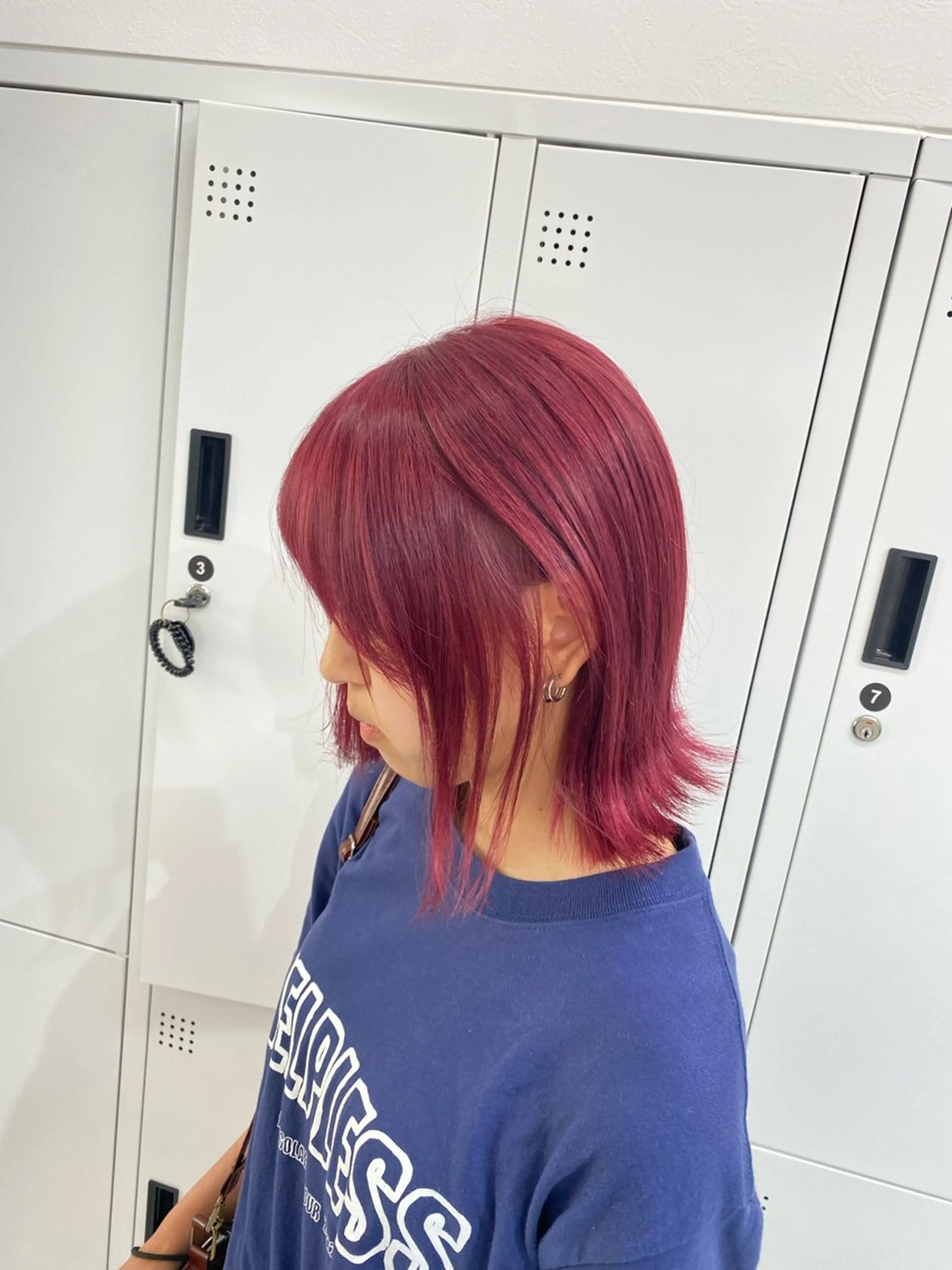 ショート カラー ヘアアレンジ 𝐠𝐢𝐫𝐥𝐲 𝐦𝐨𝐝𝐞🖤のヘアスタイル