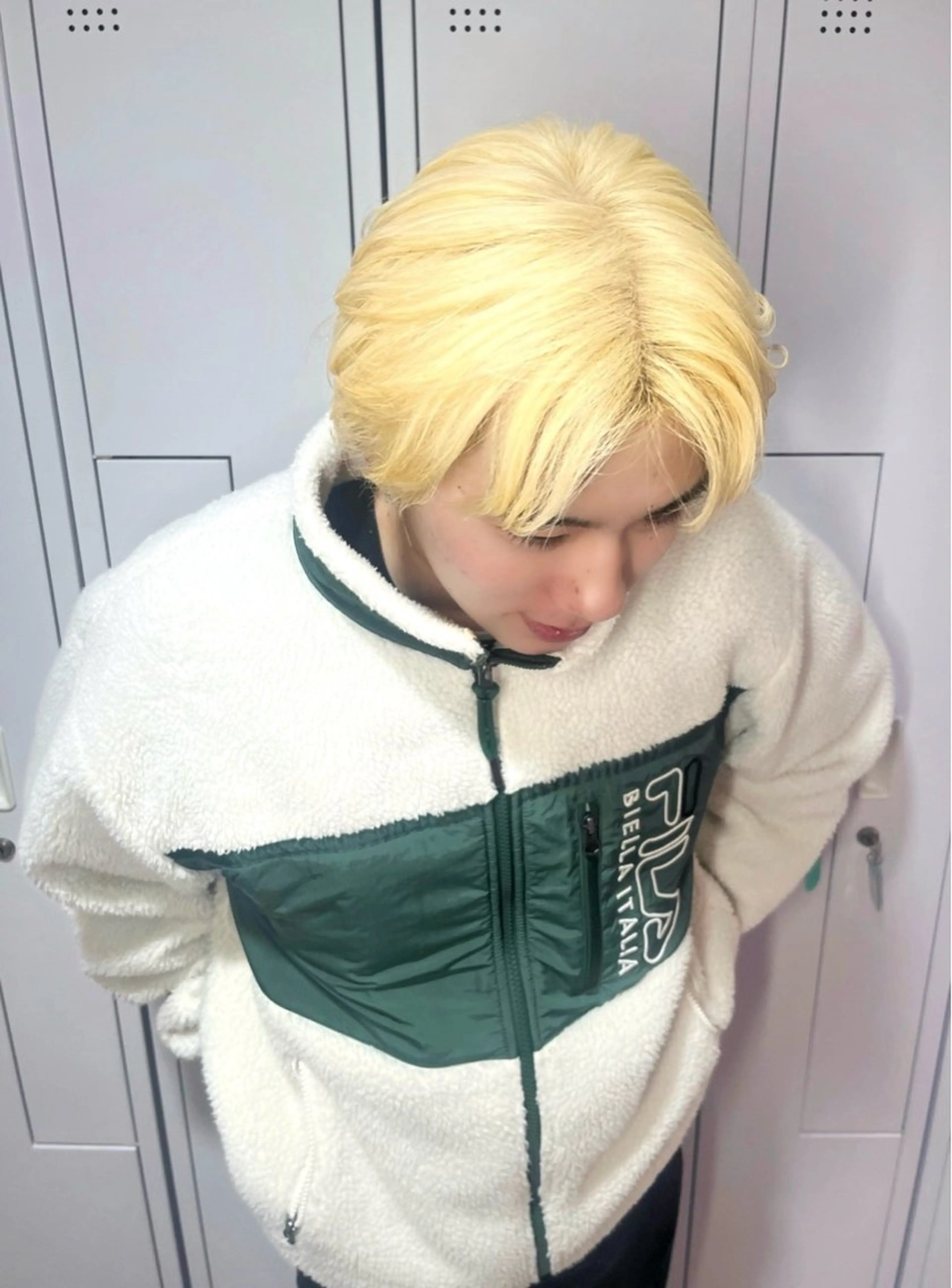 カラー 心斎橋/ブロンド/ ペールカラー/あみかのヘアスタイル