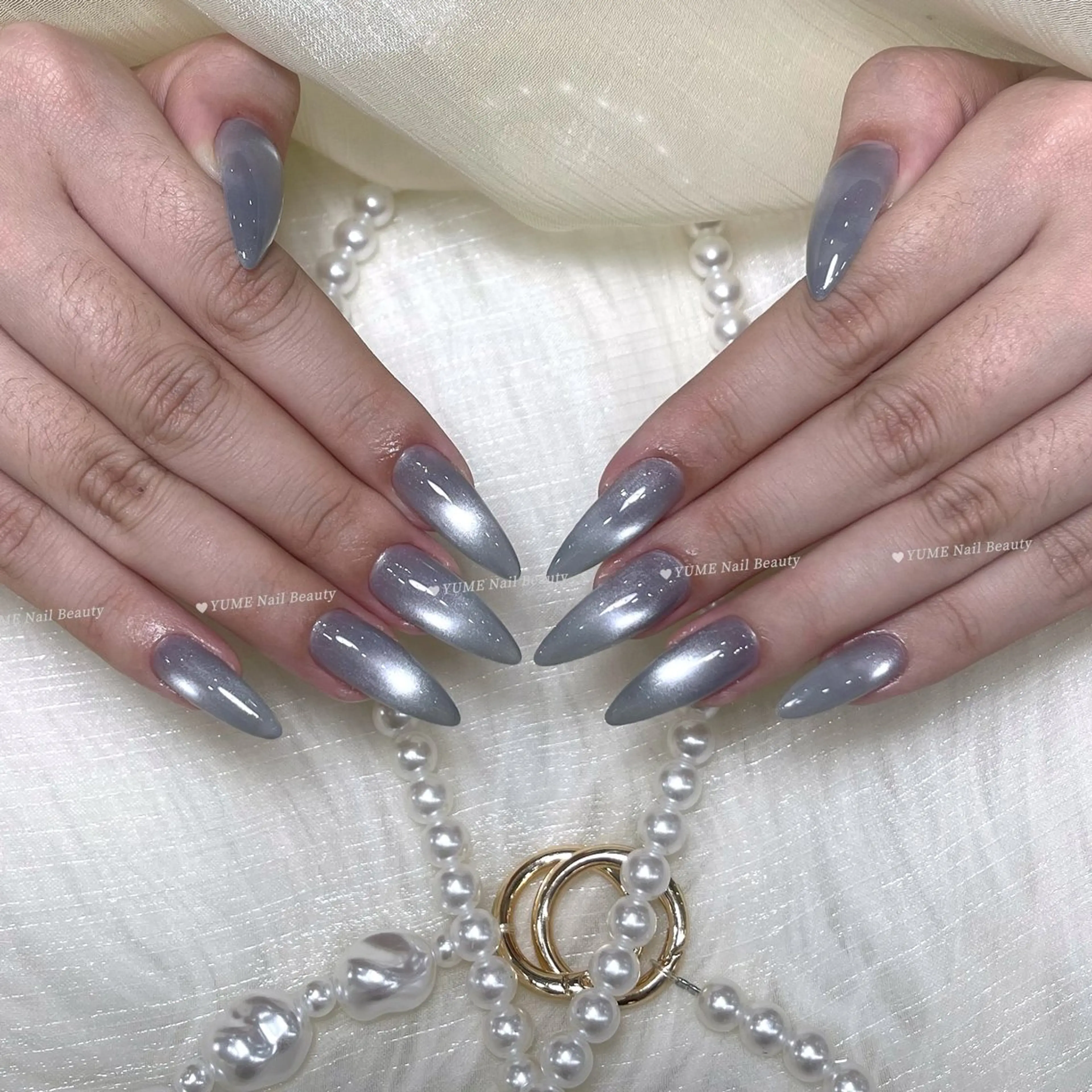 ミディアム ハンドネイル YUME Nail Beautyのネイルデザイン