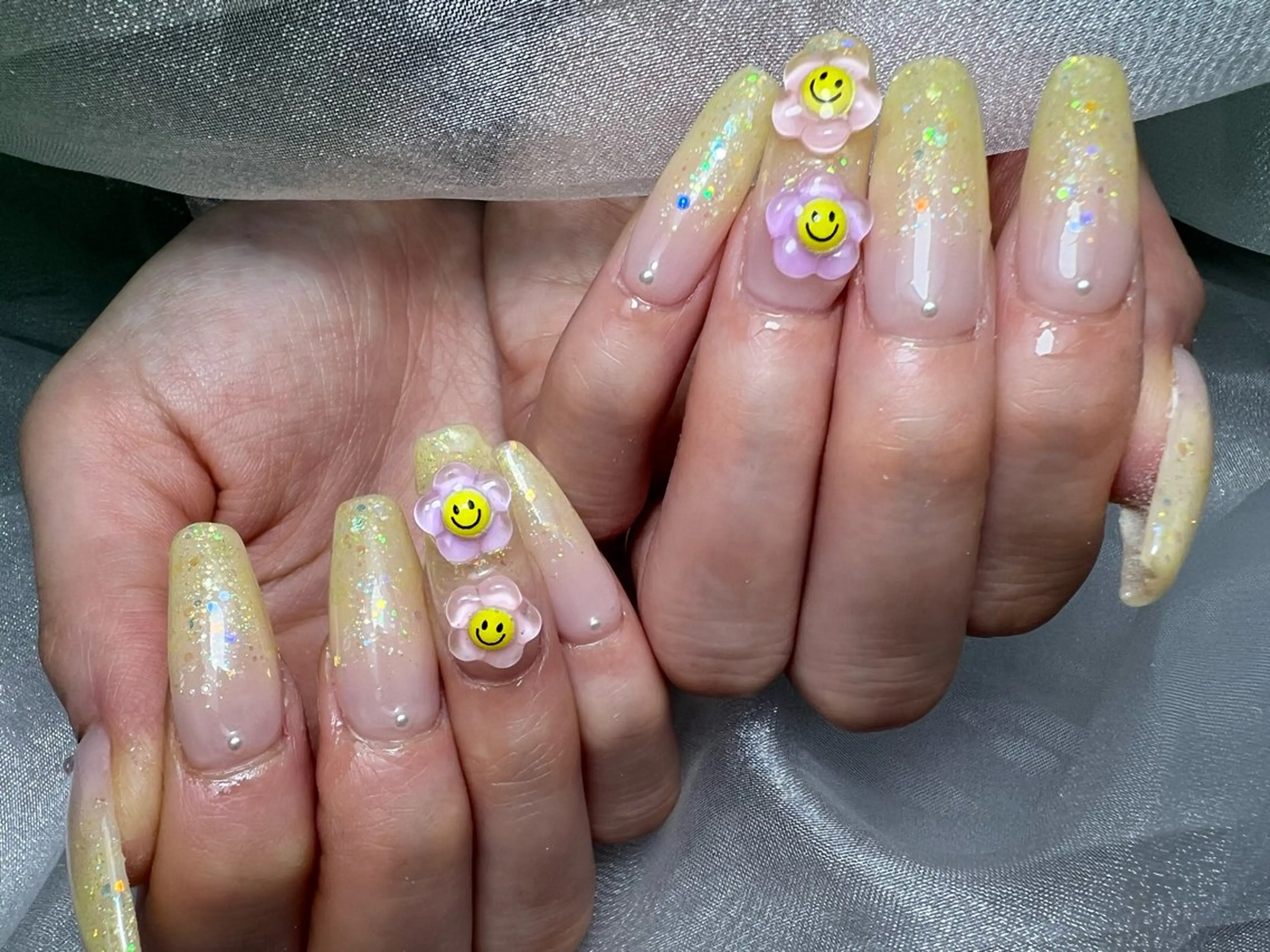 ネイル ハンドネイル Mana‪ ‪·͜· ❤︎‬のネイルデザイン