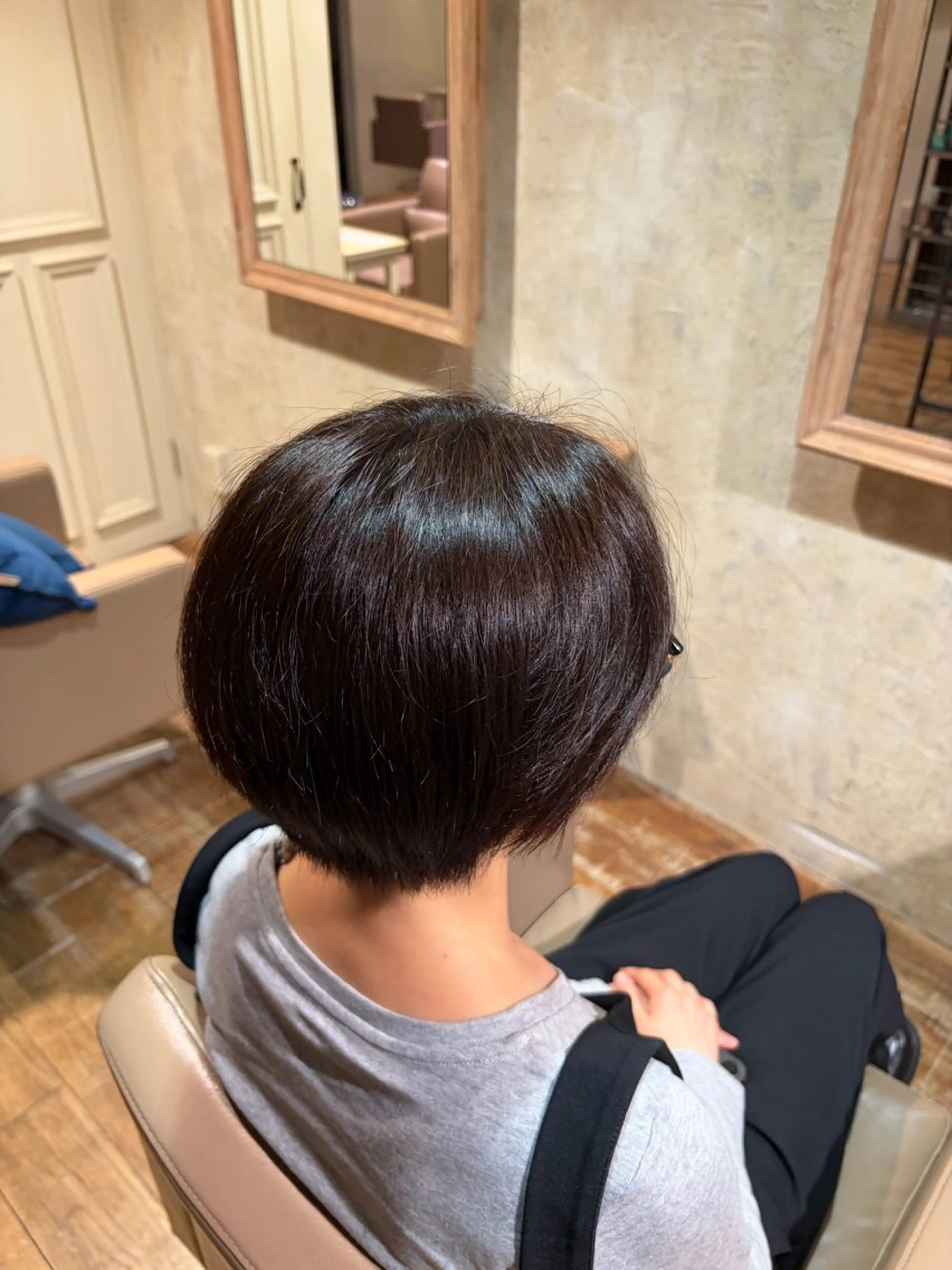 カラー ナック梅田店小田奏/ リタッチカラーモデルのヘアスタイル