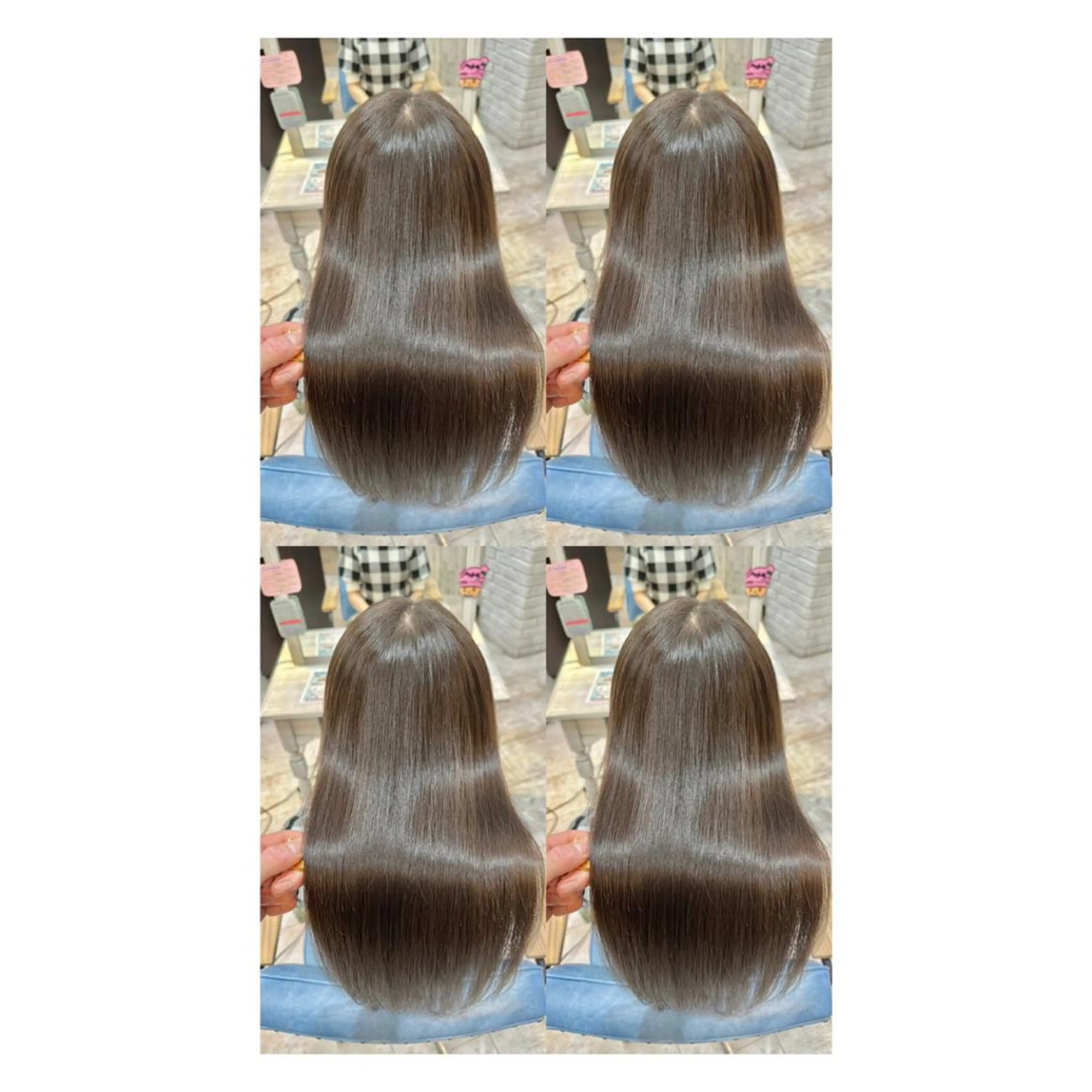 ロング カラー カット ヘアカラー トリートメント 店長✨レイヤー✖️ 髪質改善✖️韓国ヘアのヘアスタイル