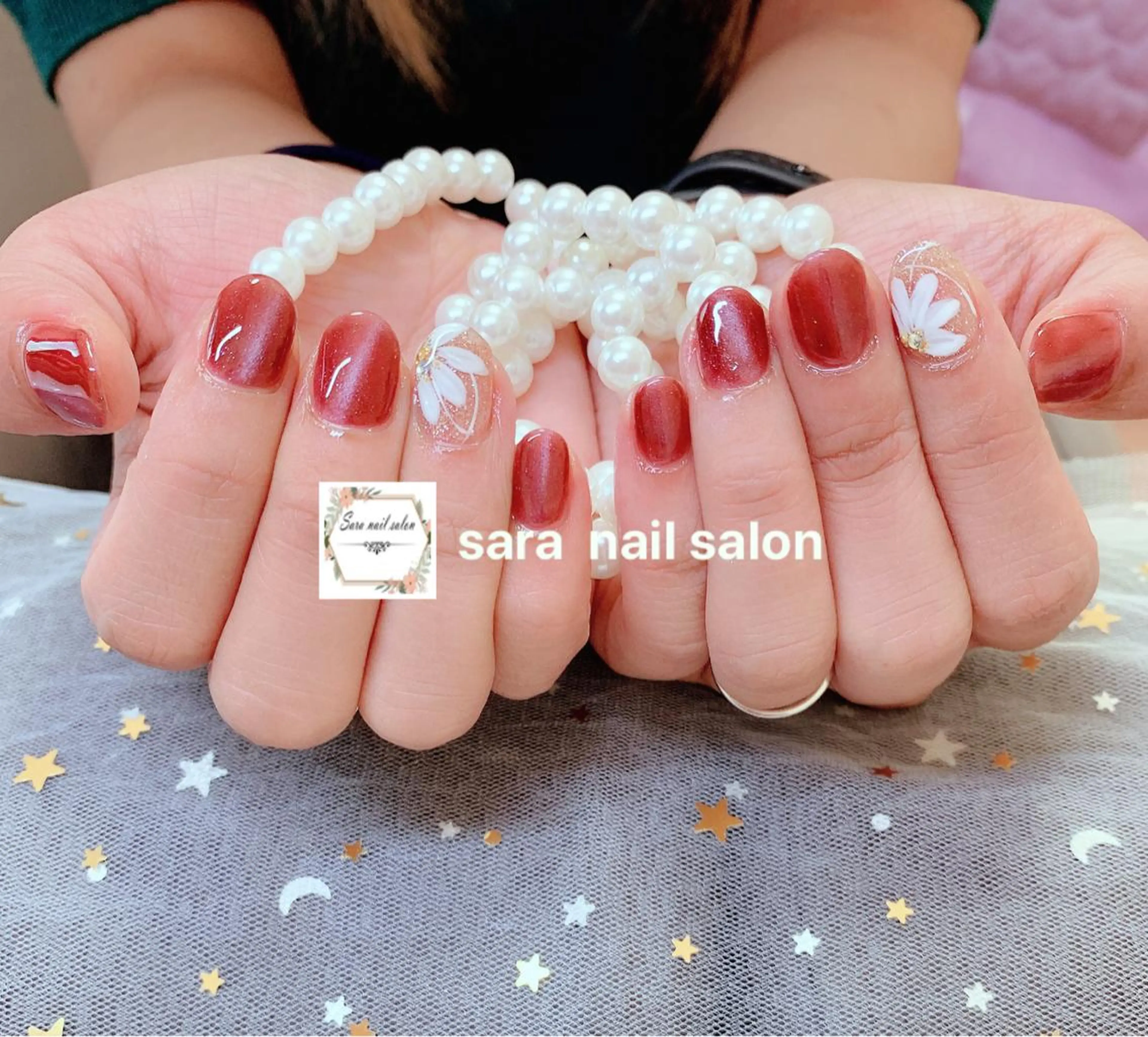 ネイル ハンドネイル ハンドケア 小岩 Saraのネイルデザイン