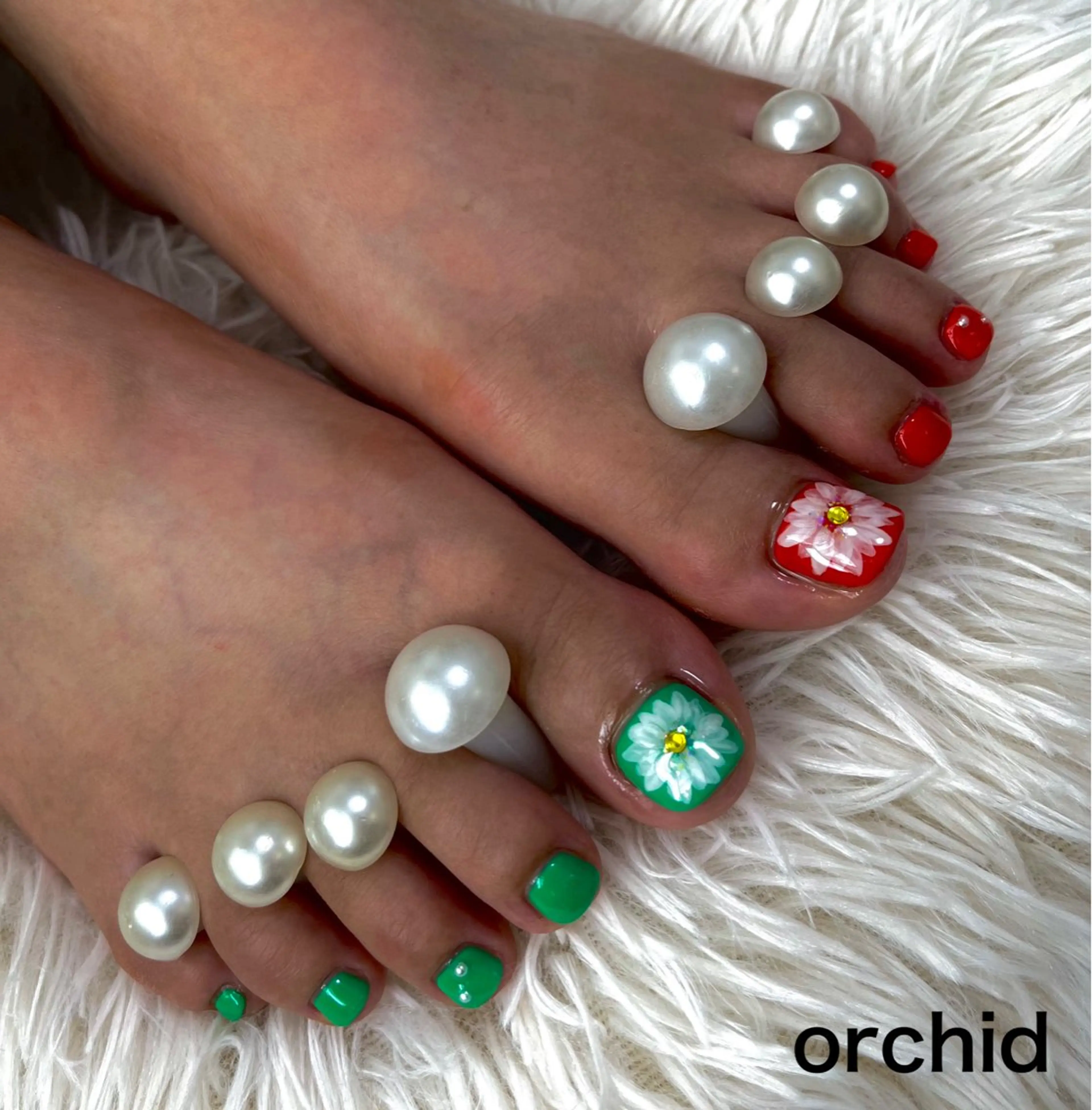 ネイル orchid ♡オーキッドのネイルデザイン