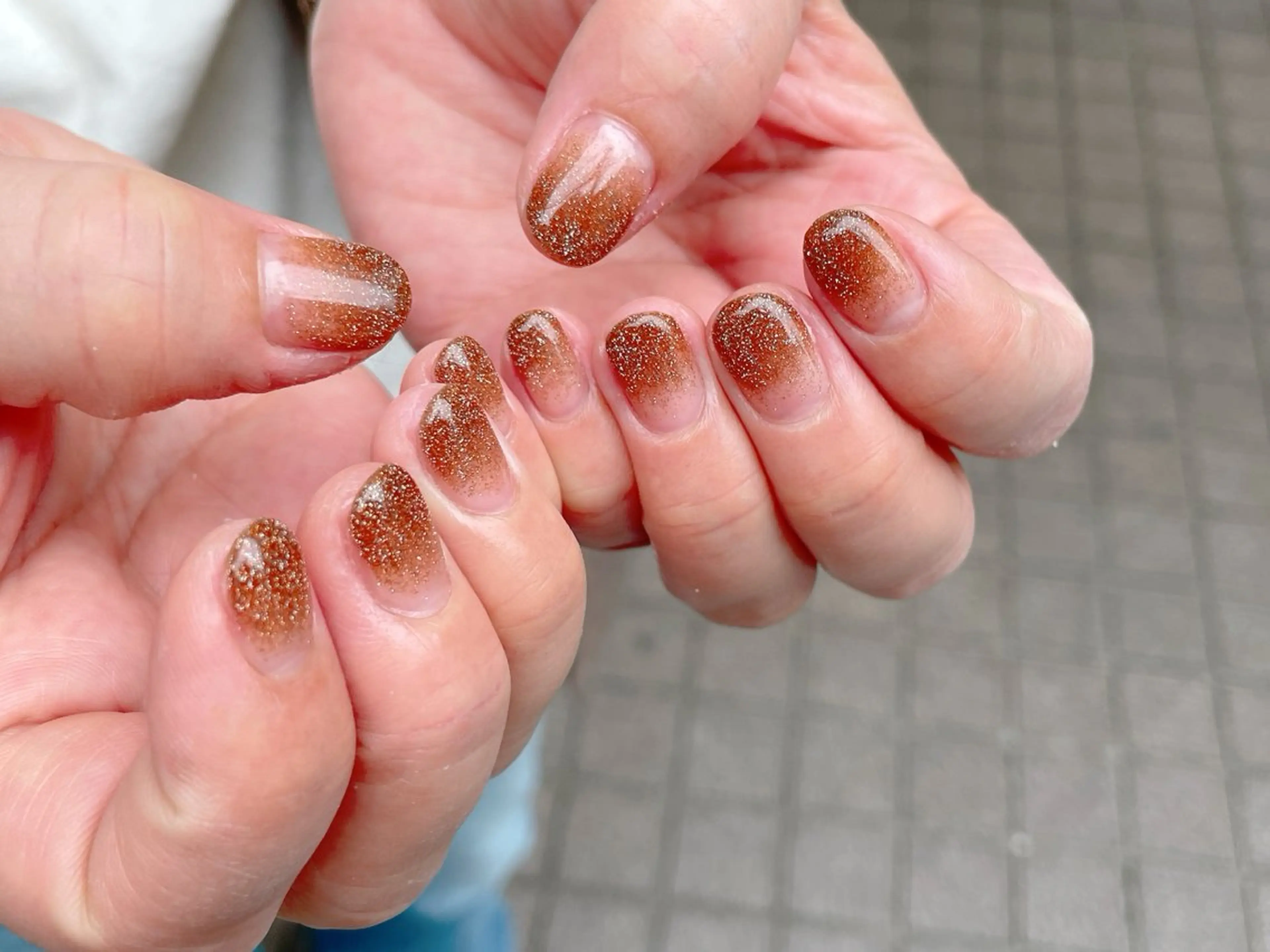 ネイル ジェルネイル ニュアンスネイル パラジェル 春ネイル ハンドネイル nailroom OHANA🌴のネイルデザイン