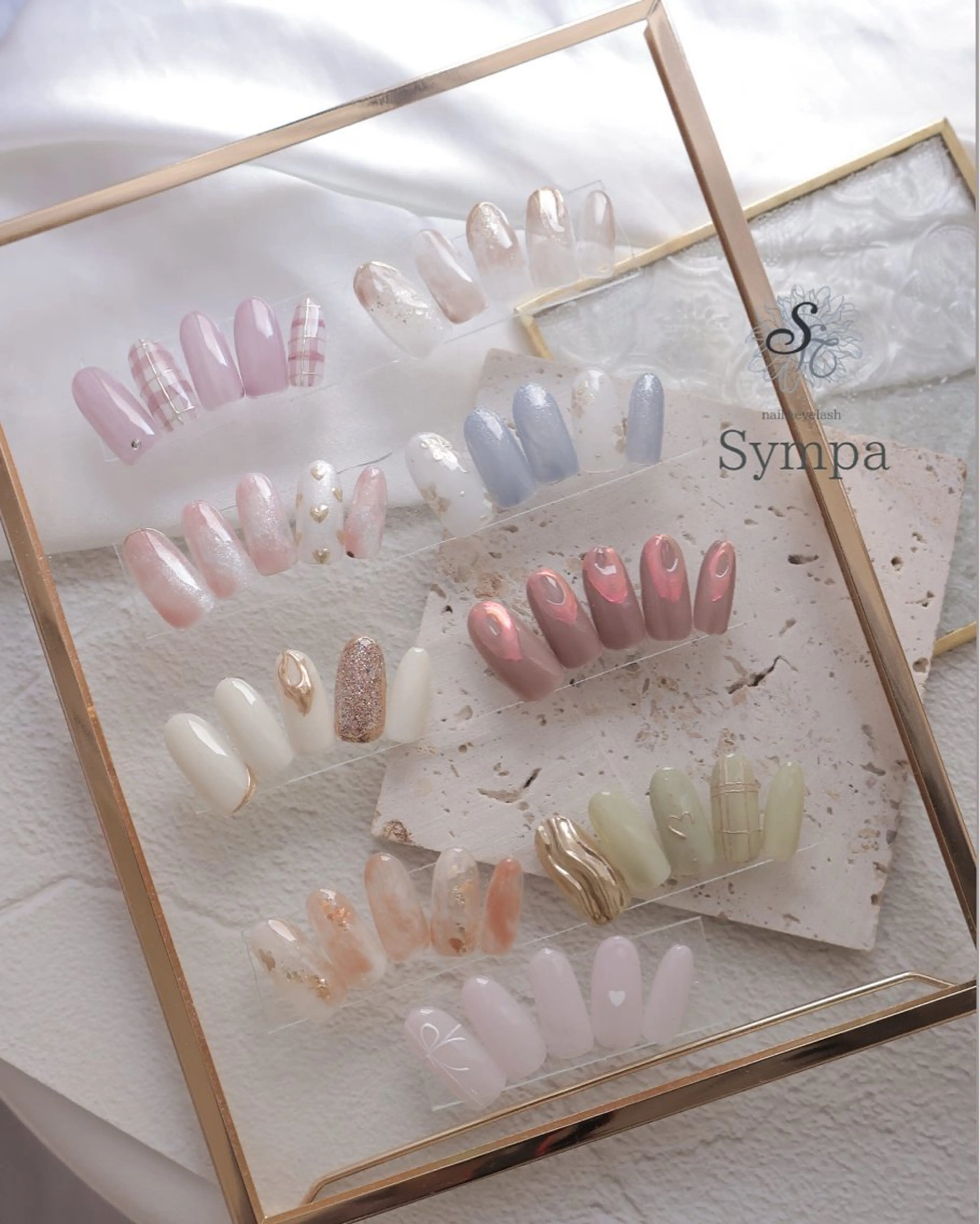 ネイル ハンドネイル Sympa:) YURIKAのネイルデザイン