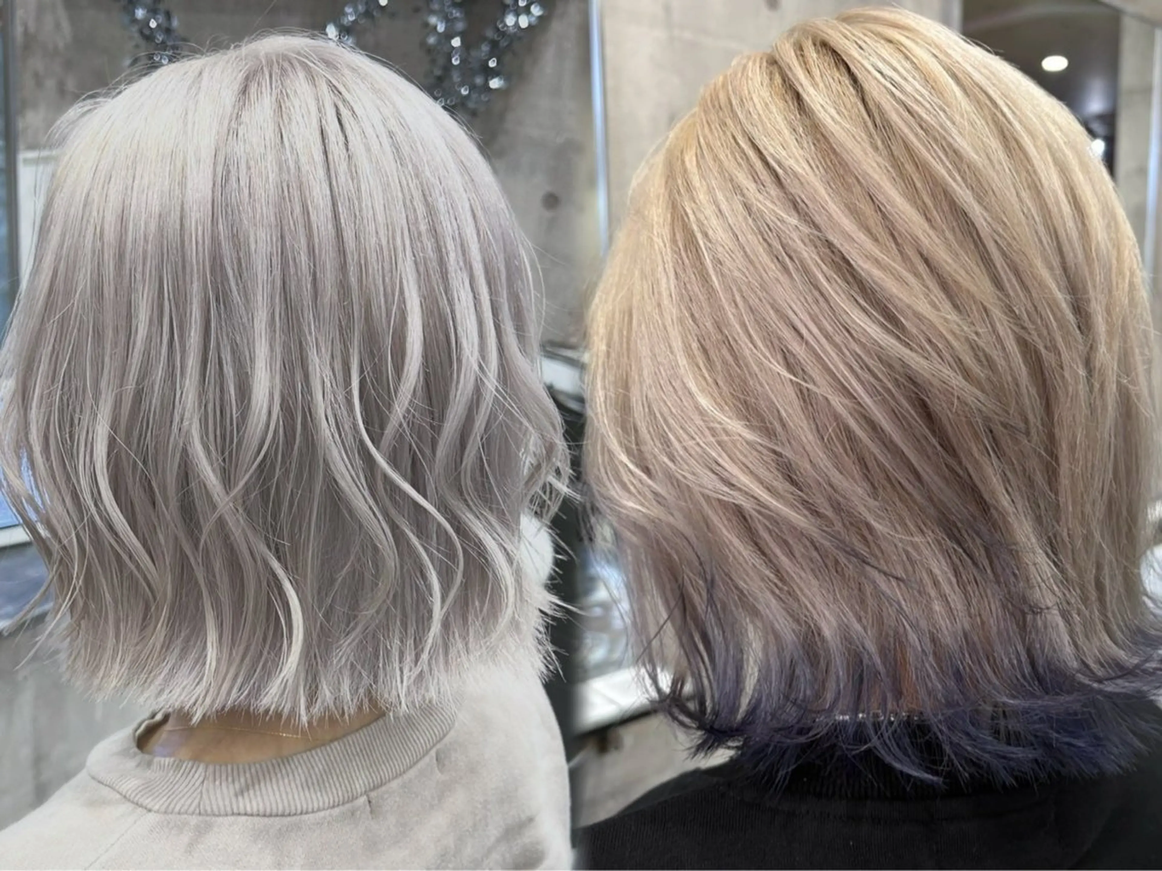 カラー シルバー ホワイトシルバー 槇 杏慈のヘアスタイル