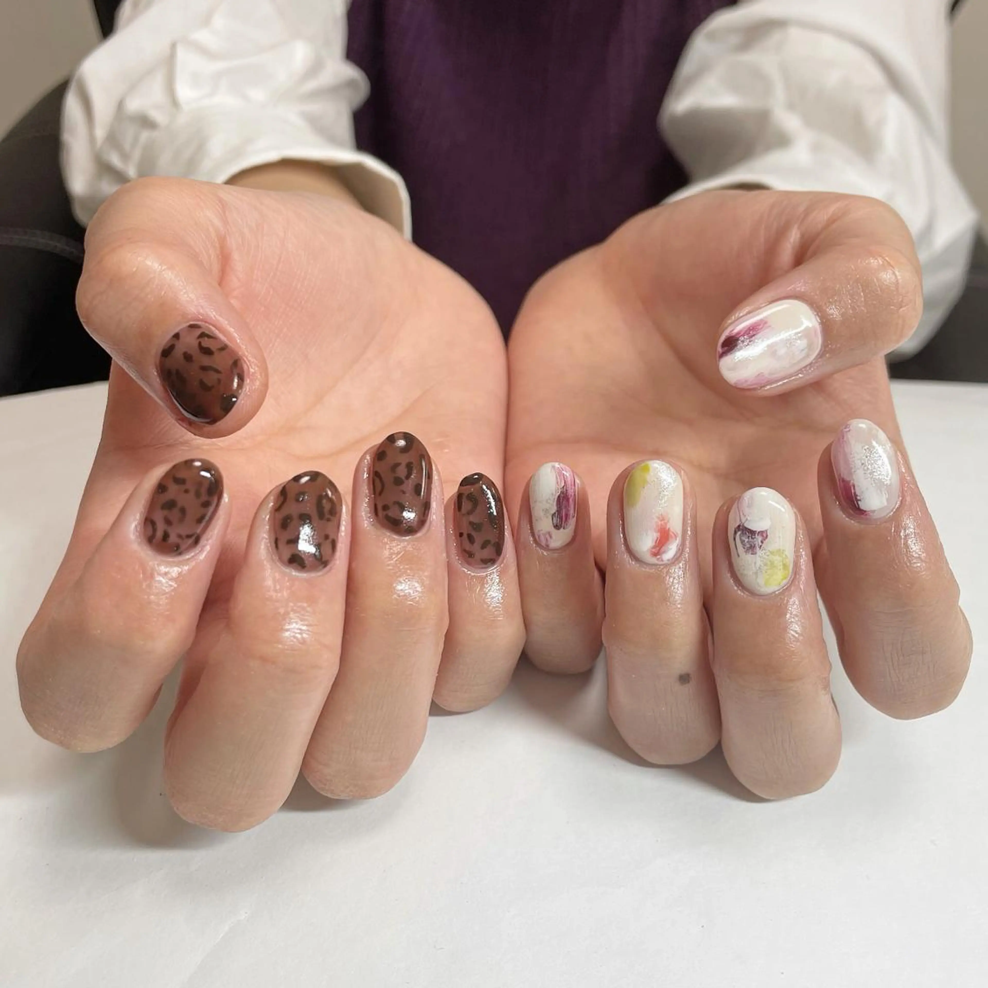 ネイル ニュアンスネイル ハンドネイル 🔷ﾐﾅﾐﾈｲﾙ🔷 やり放題ネイル渋谷2のネイルデザイン