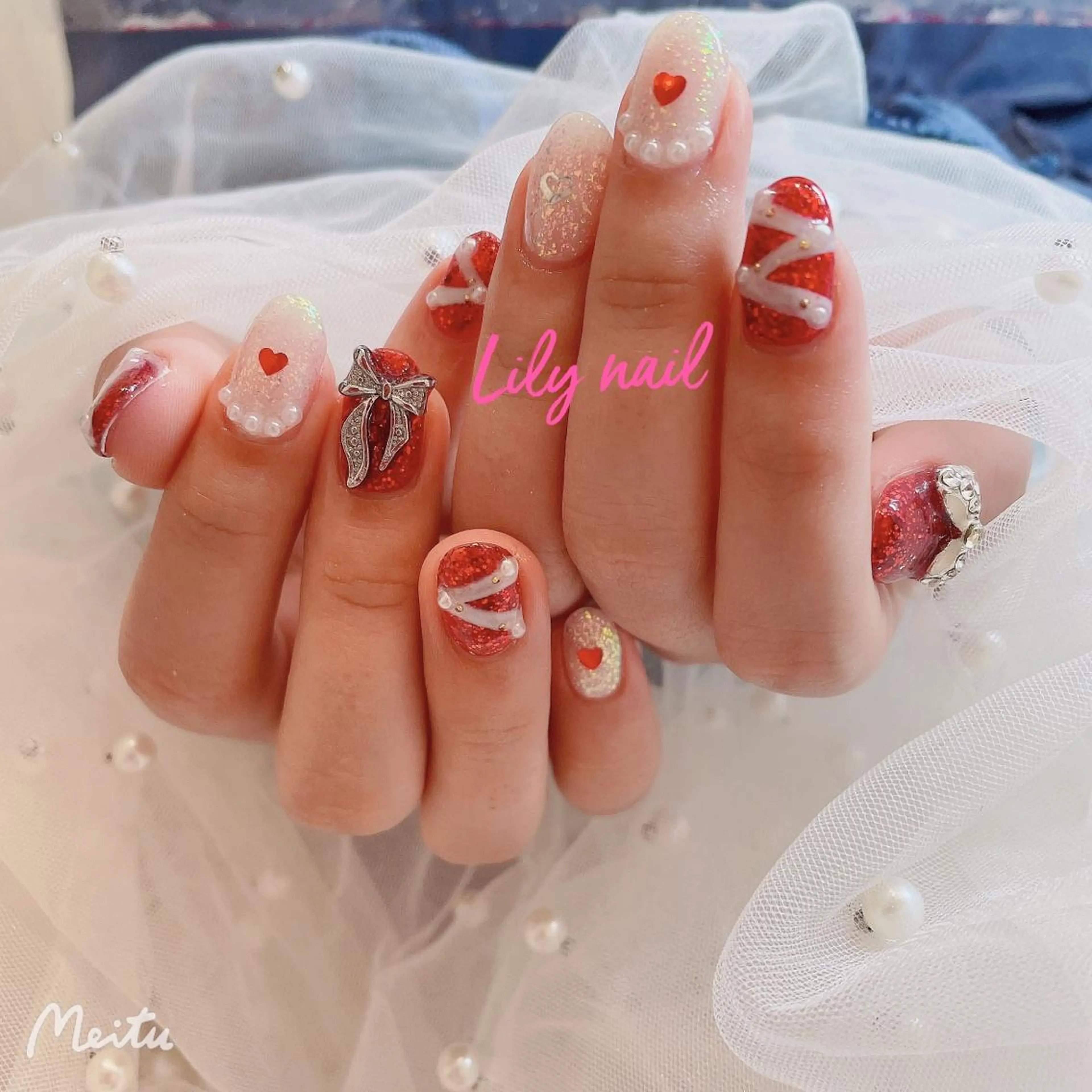 ネイル 持ち込み nail Lilyのネイルデザイン