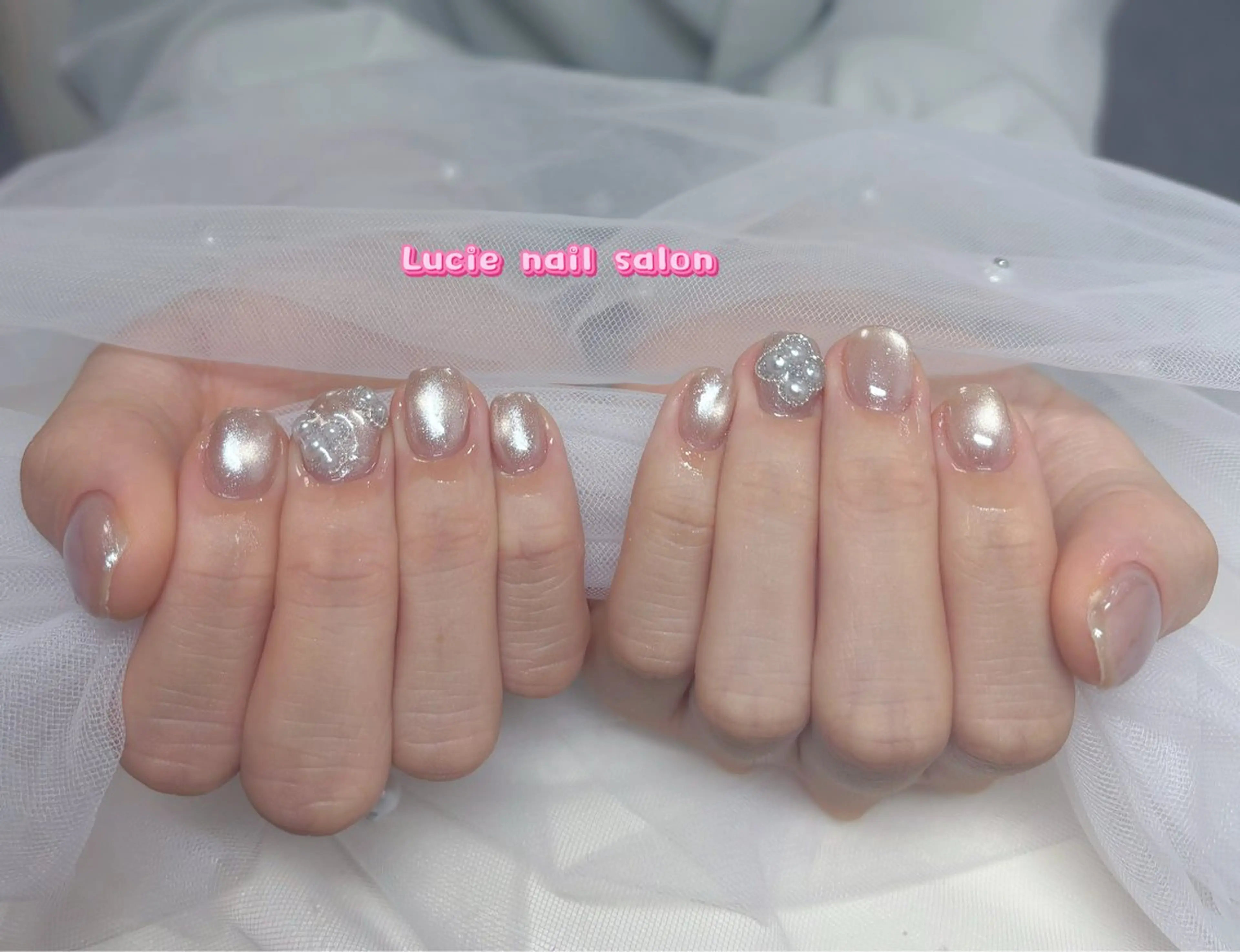 ネイル フレンチネイル ジェルネイル グラデーション 持ち込み オフィスネイル ハンドネイル LUCIE NAILのネイルデザイン