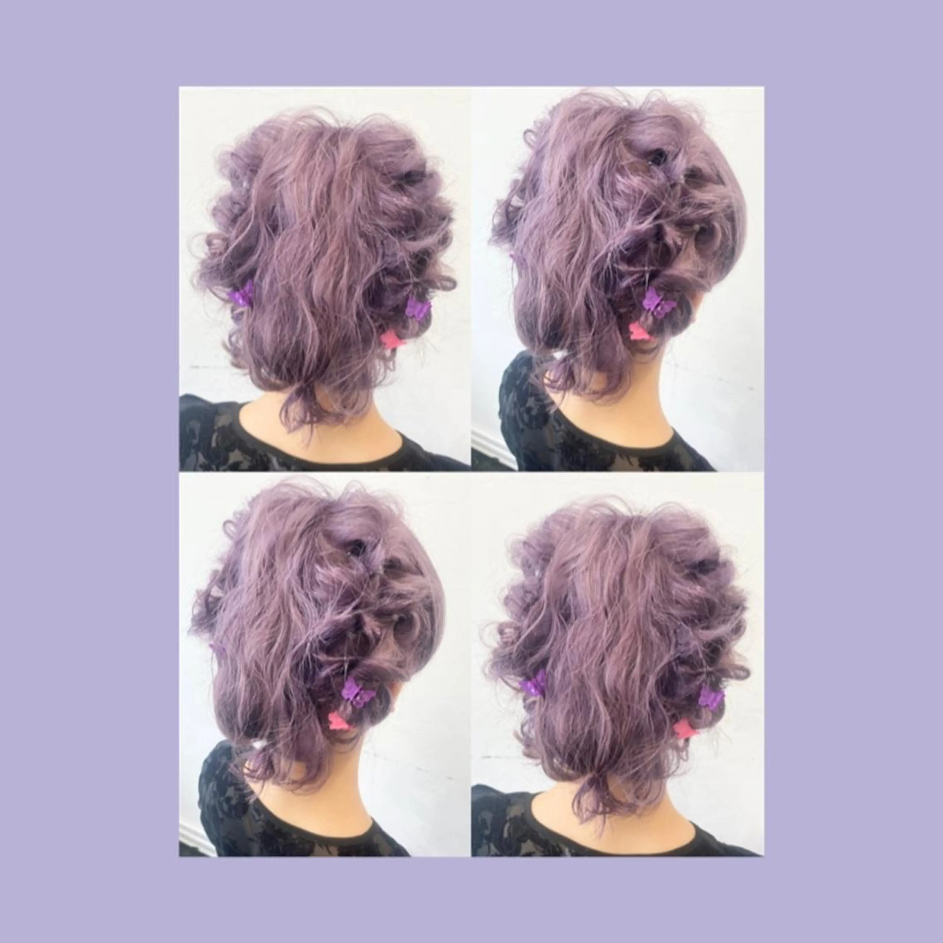 カラー サイレント美容師 アイリィのヘアスタイル