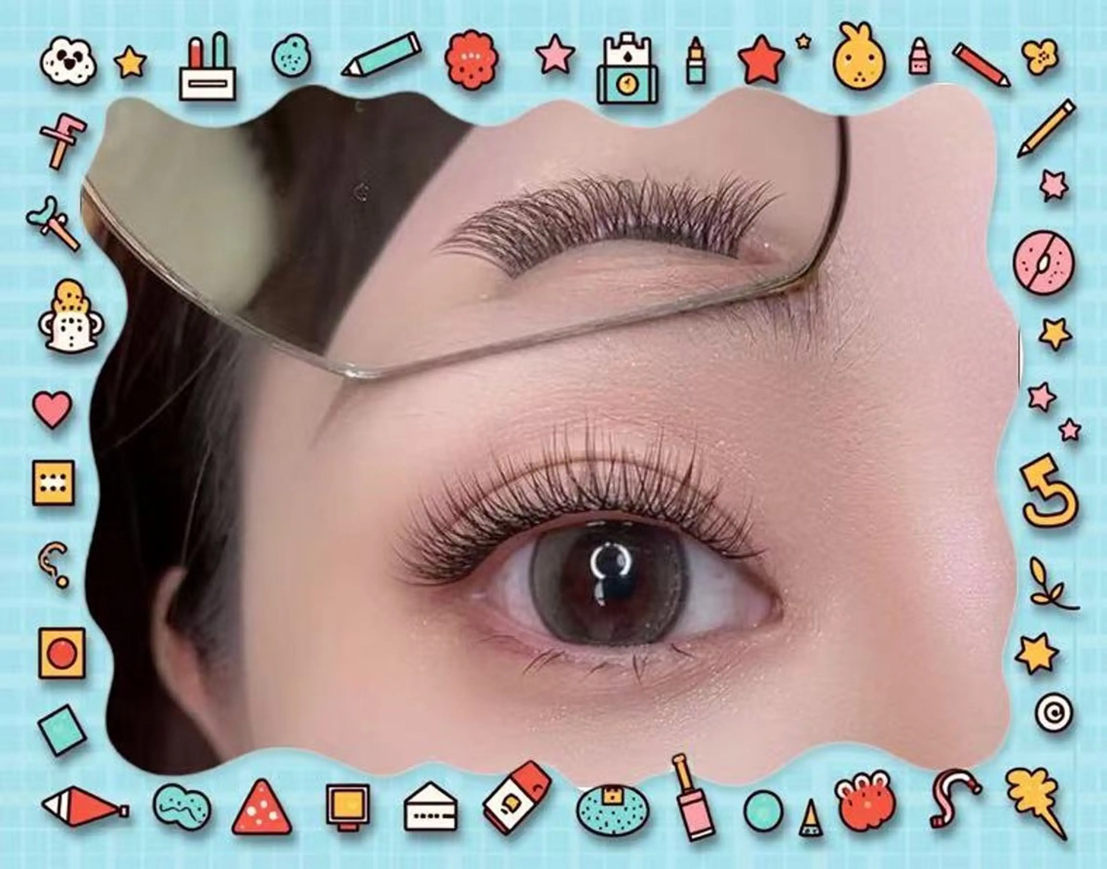 マツエク・マツパ 佐藤 丽奈のマツエク・マツパデザイン