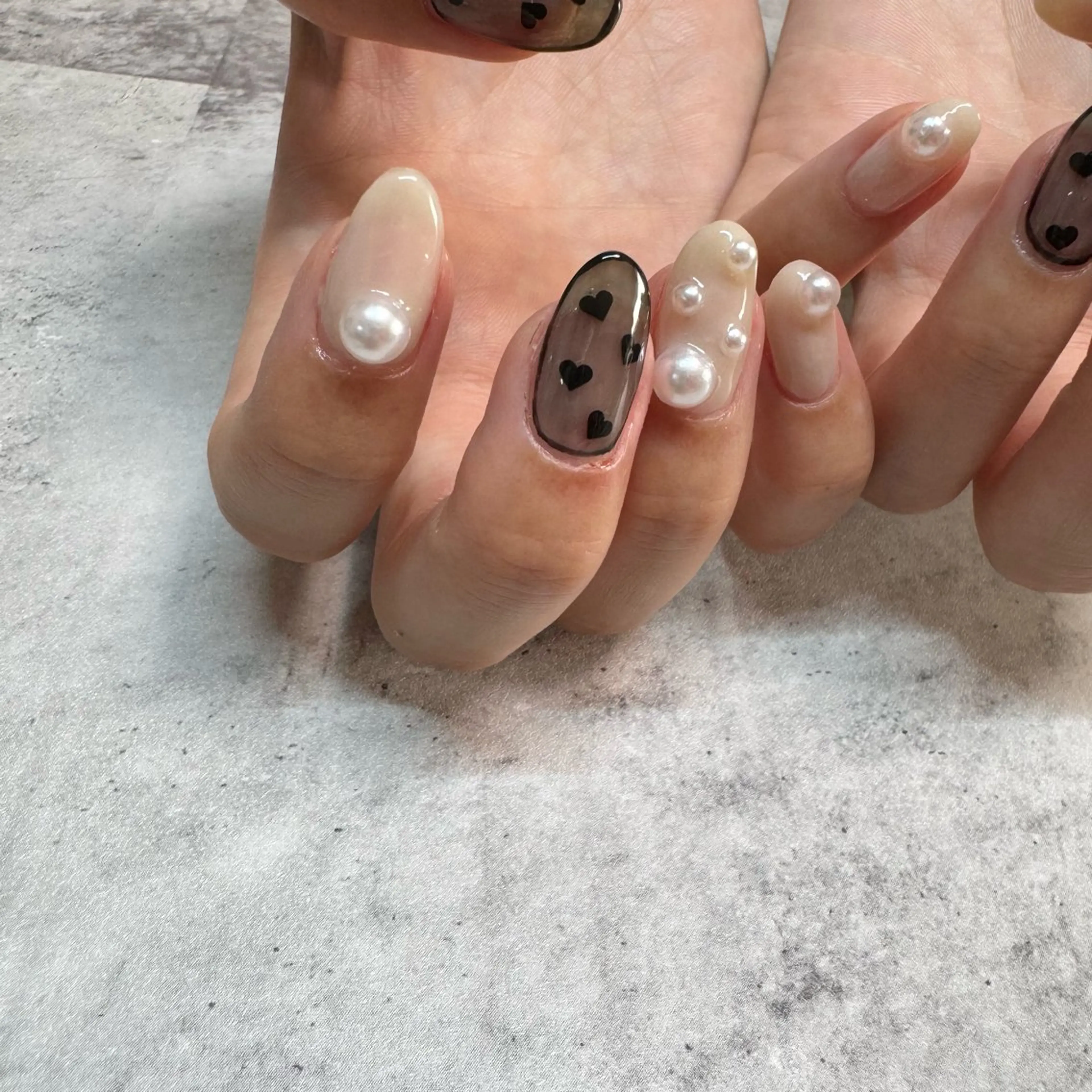 ネイル ハート VENa eye＆ nail salonのネイルデザイン