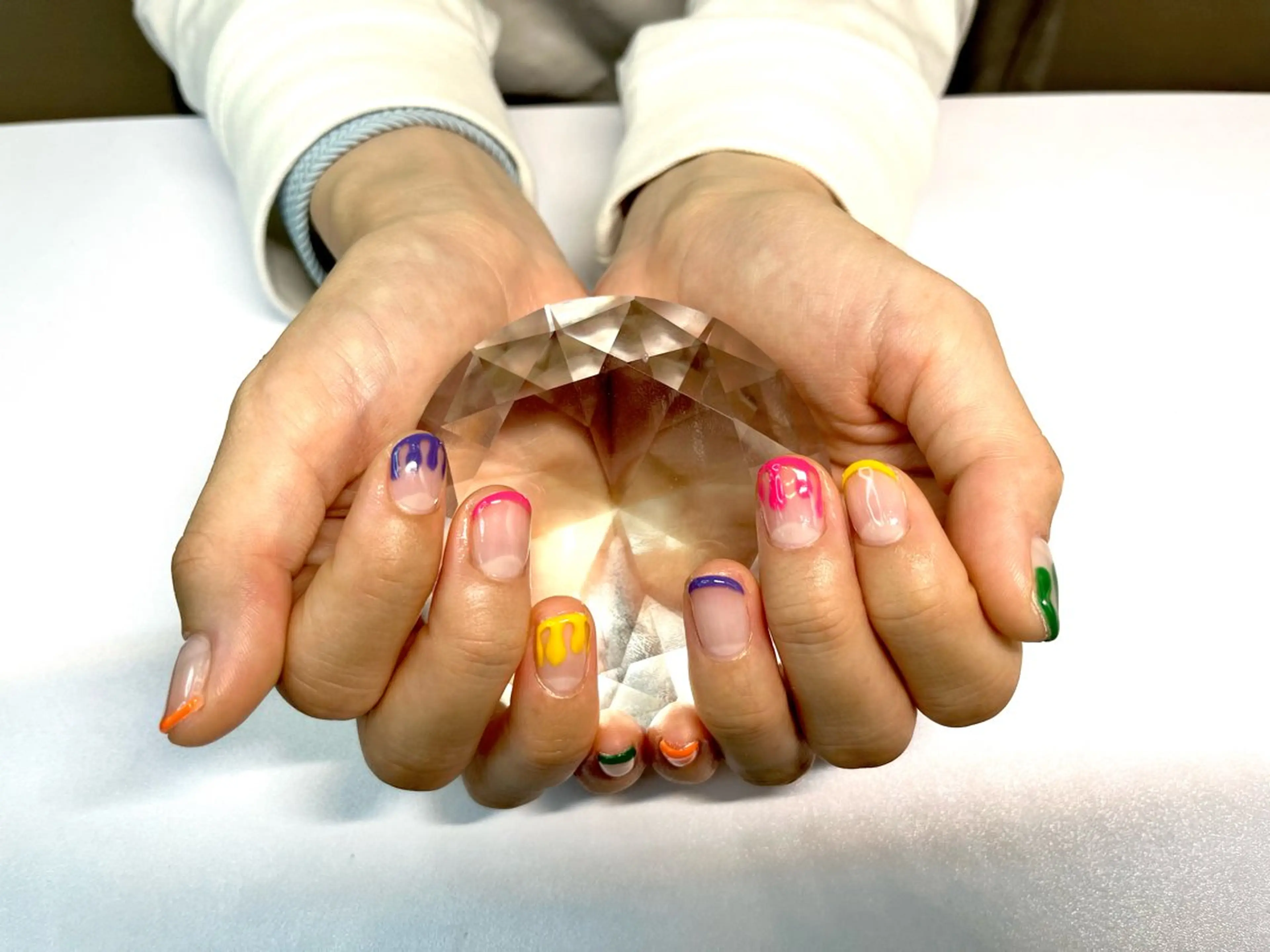 ネイル アートネイル 持ち込み ニュアンスネイル オフィスネイル ワンカラーネイル ハンドネイル プライベートサロン N's Nailのネイルデザイン