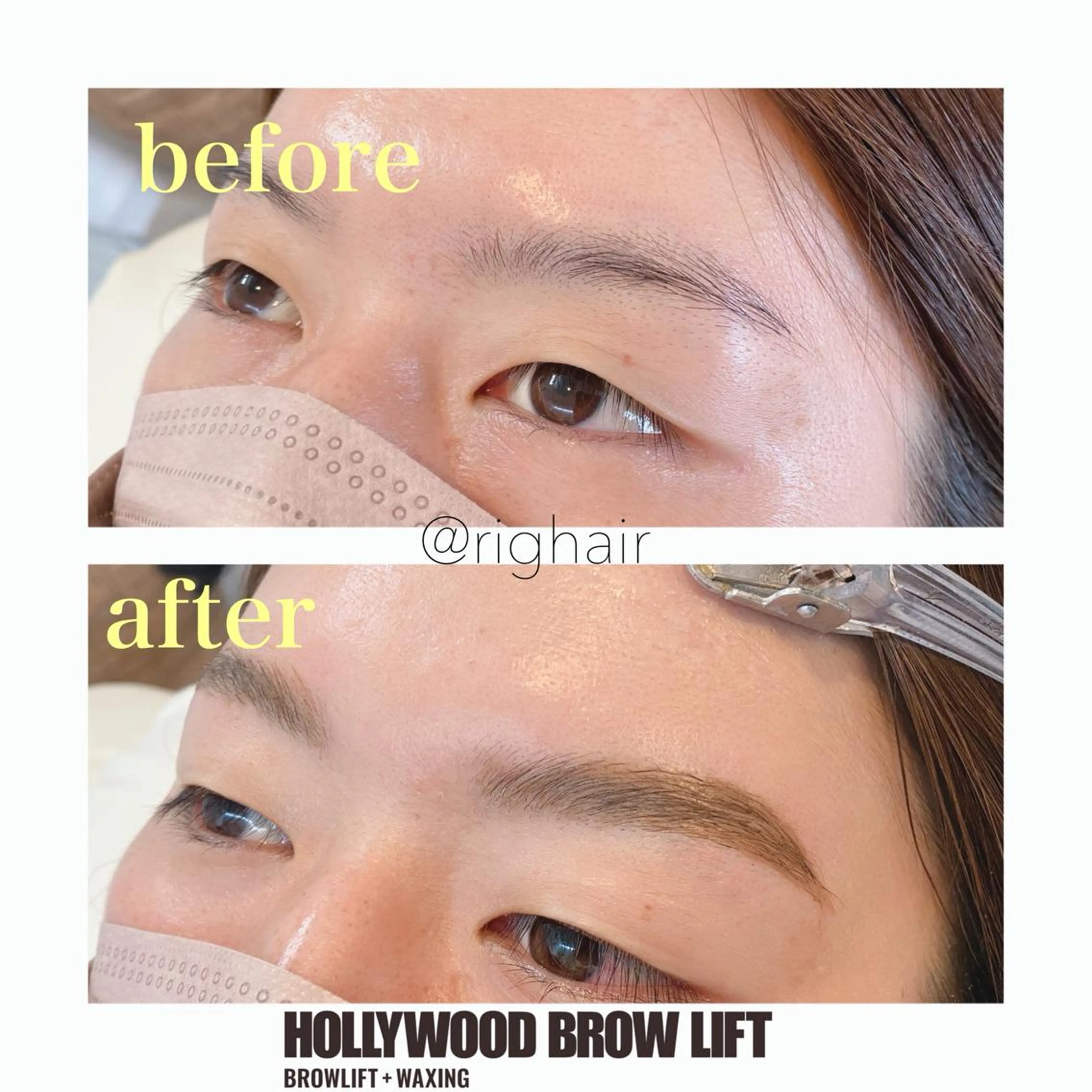 アイブロウ RigHair MIZUHOのネイルデザイン