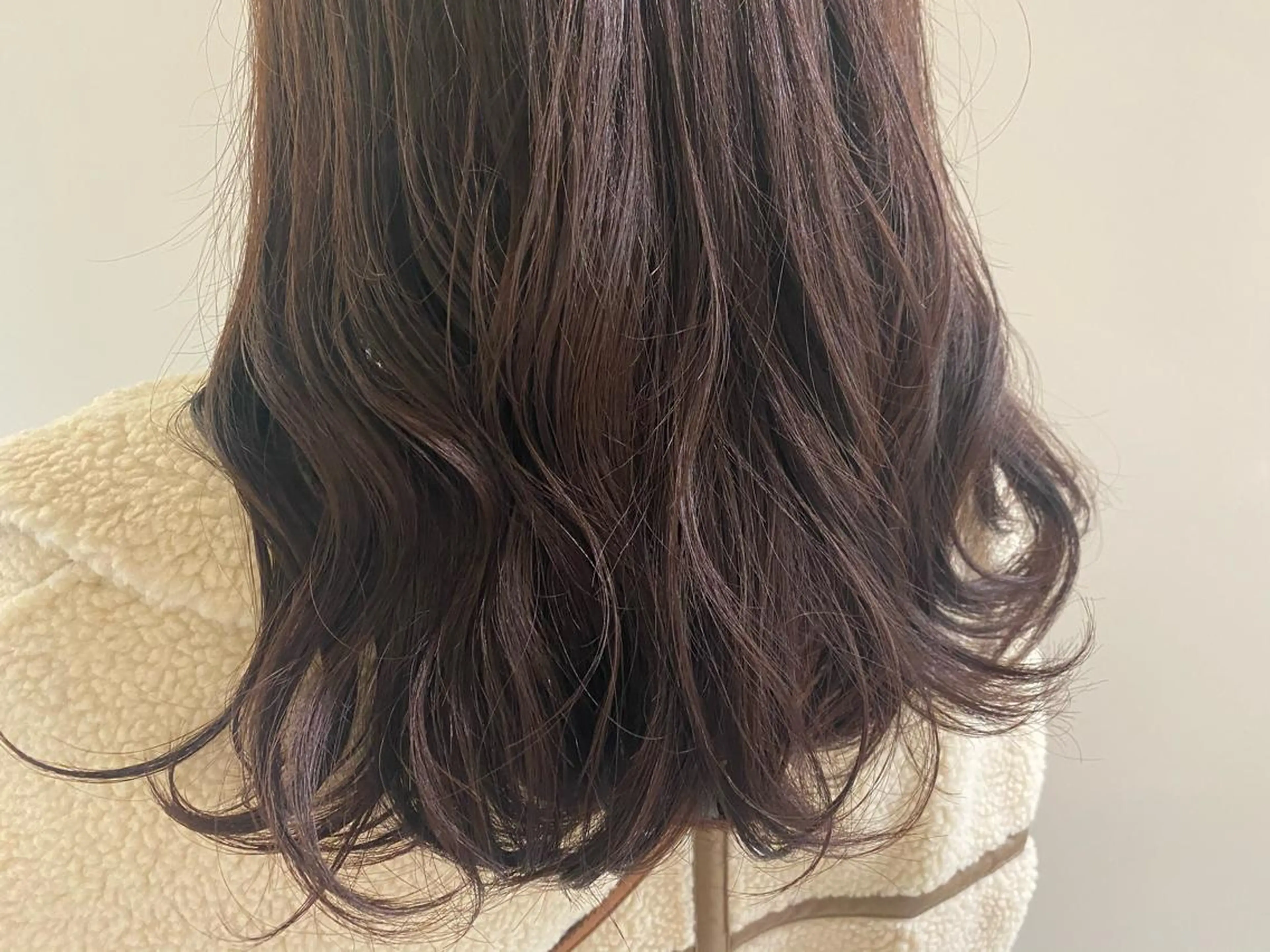 ロング カラー 透明感カラー バイオレットカラー 縮毛矯正 CARICIA🌱 masaeのヘアスタイル