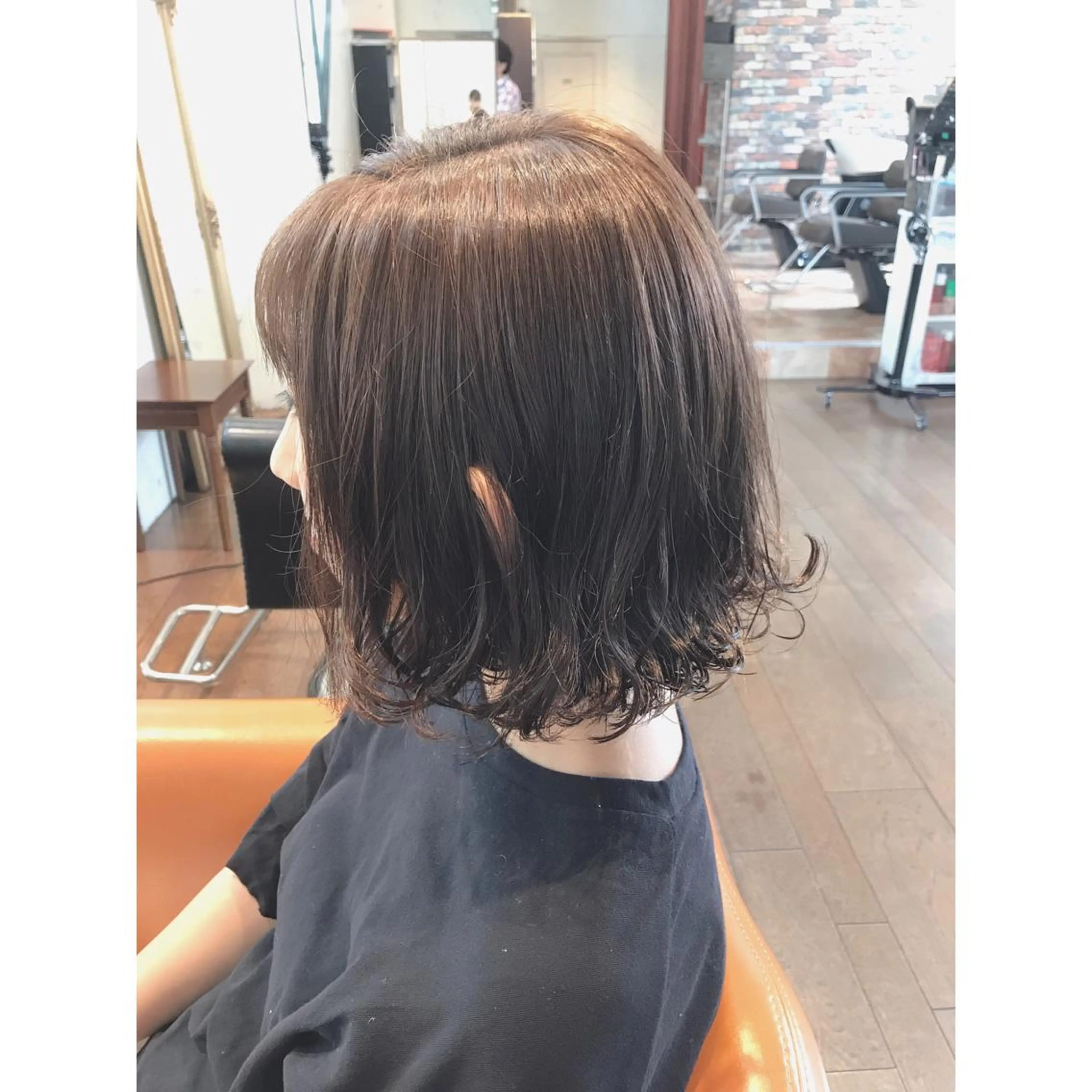ショート カラー パーマ ヘアアレンジ ボブ ニュアンスパーマ マエダ　カズエ🫶 coronahairのヘアスタイル