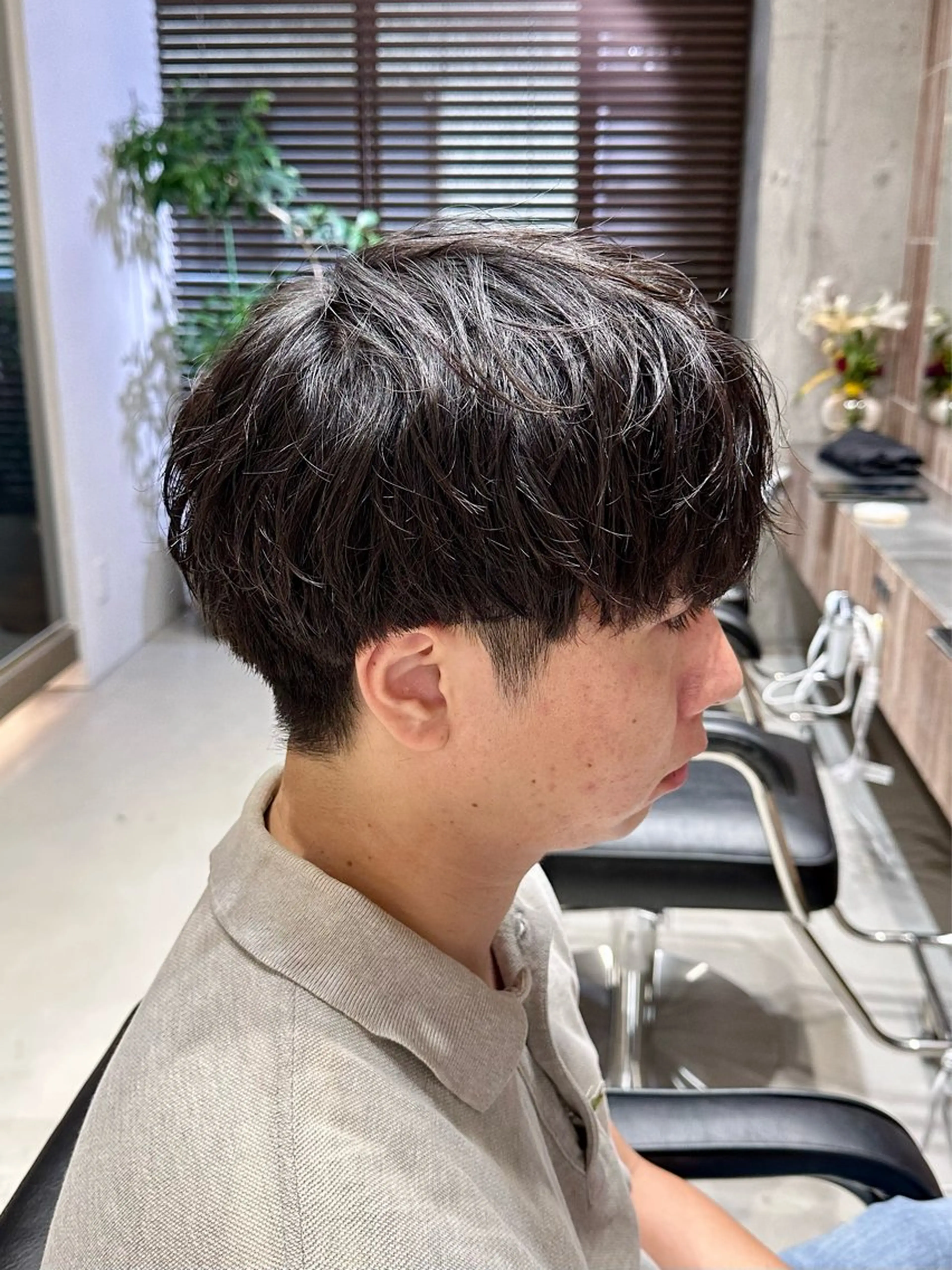 ショート メンズ カット 横浜/メンズ特化/ Farbe/田中颯斗のヘアスタイル