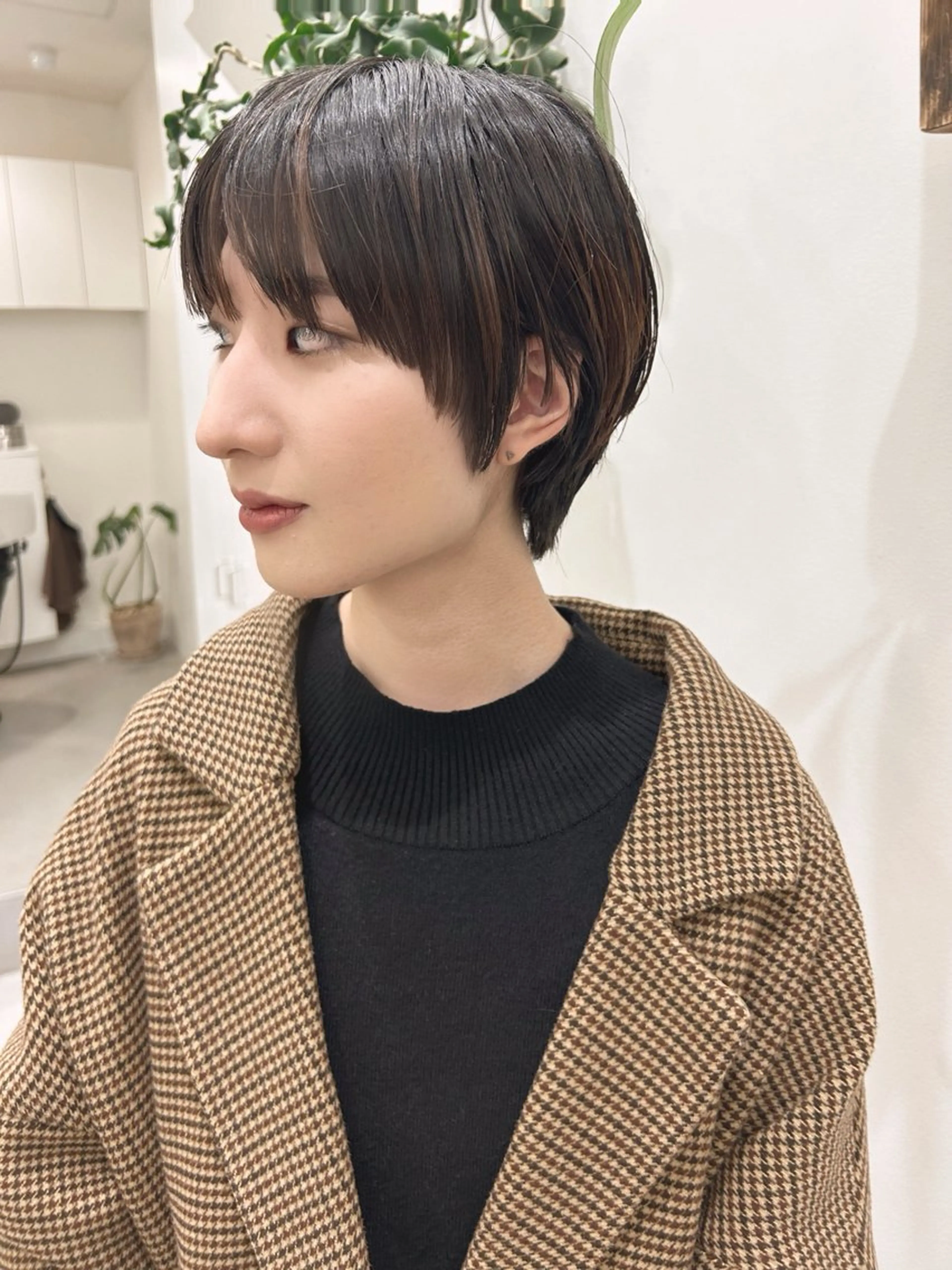 ショート 💛🤍U too e’s 鎌倉🧸のヘアスタイル