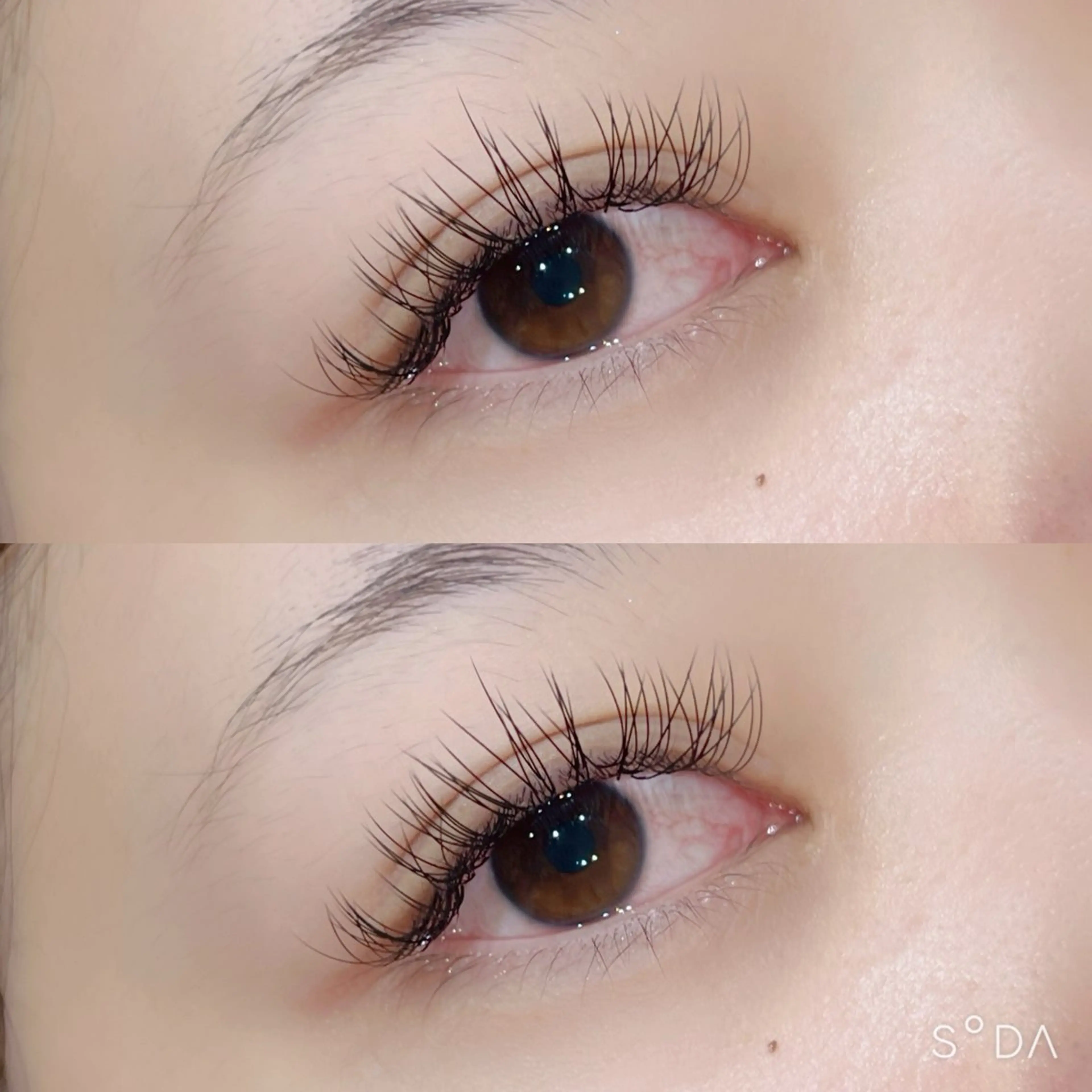 マツエク・マツパ フラットラッシュ EYELA 池袋 なかだ まゆのマツエク・マツパデザイン