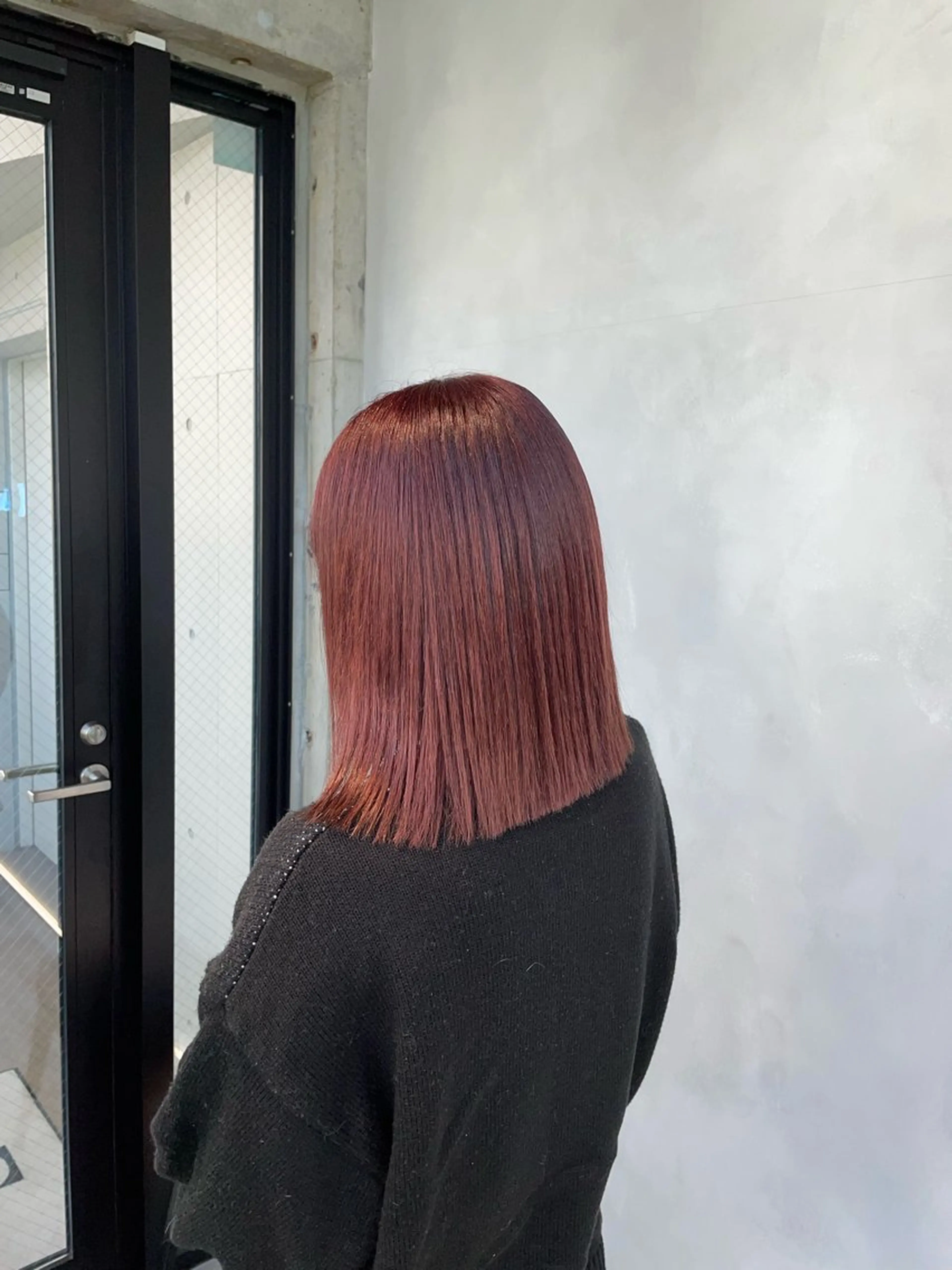 ミディアム カラー 暖色/ハイトーン/ カラー/HBLのヘアスタイル