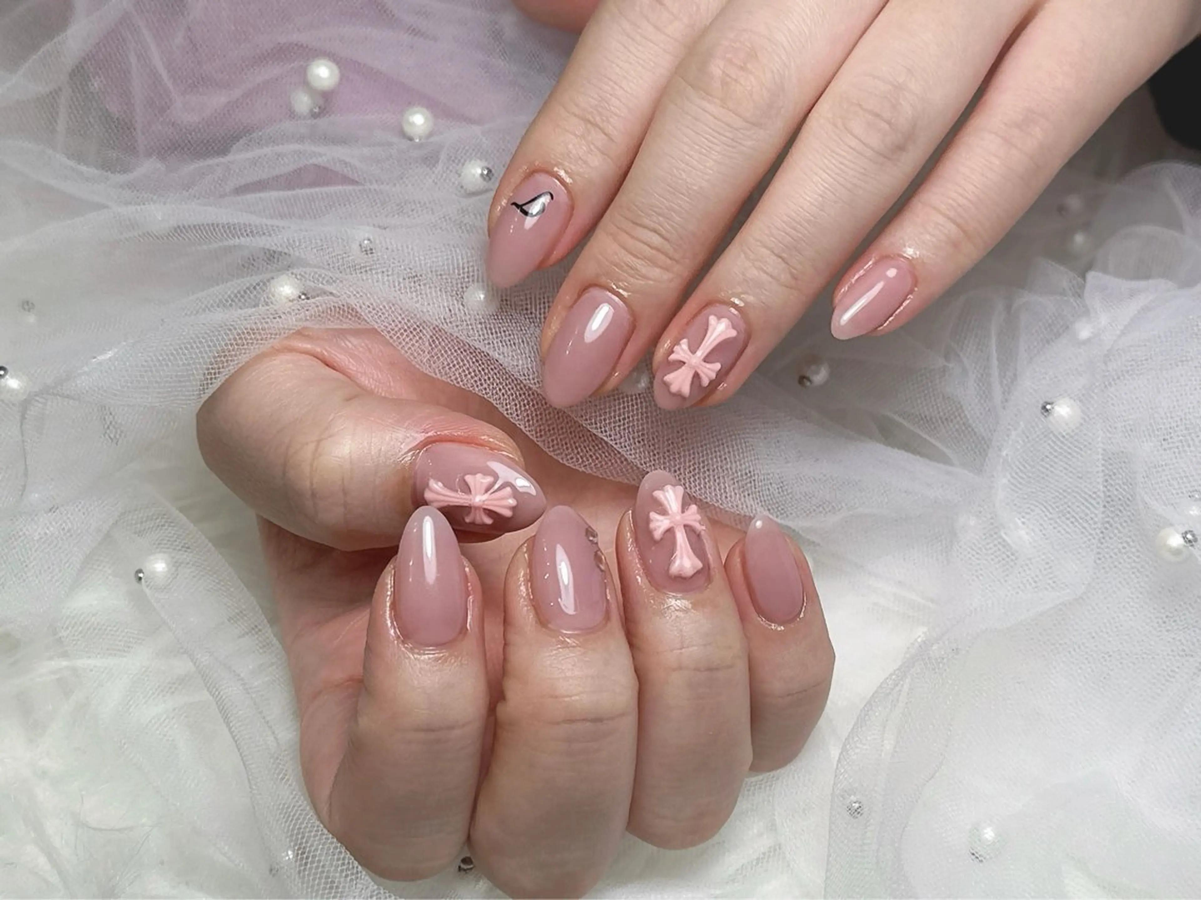 ネイル ハンドネイル 【Eclat エクラ】nail&beauty所属・Eclat〔エクラ〕 MOEKA𝜗𝜚*のネイルデザイン