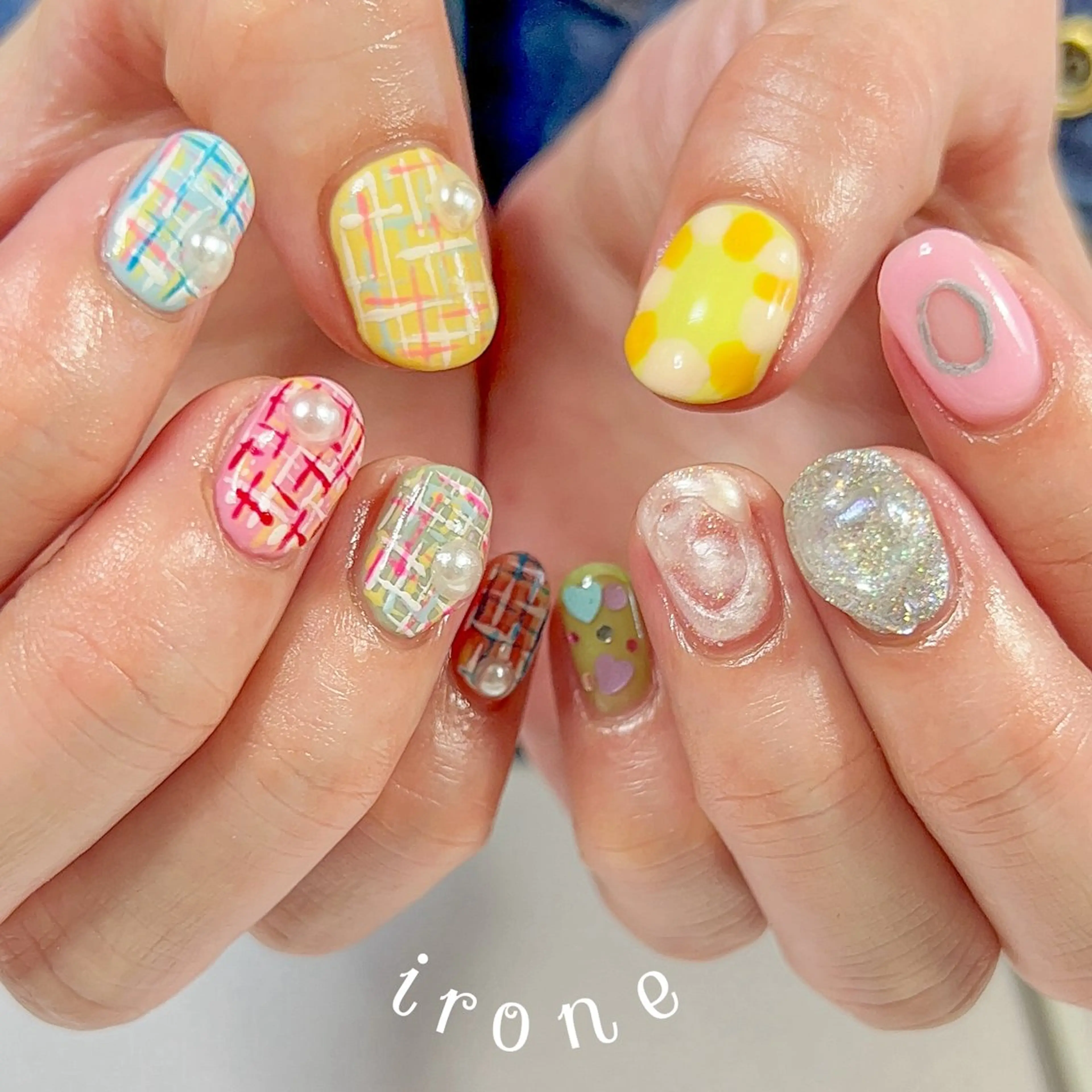 ネイル 小さなサロン ironeのネイルデザイン