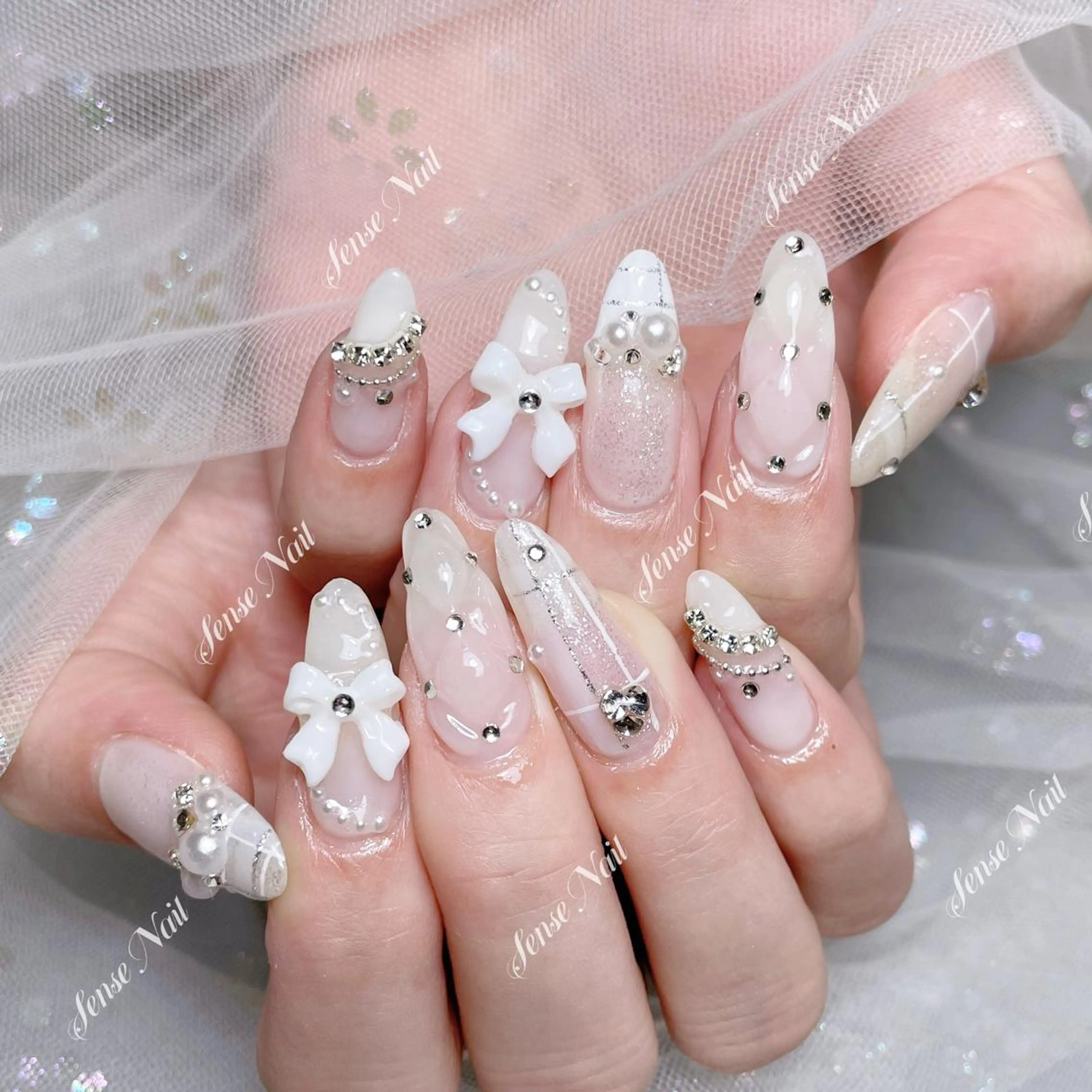 ネイル ハンドネイル Bunny 🐰のネイルデザイン