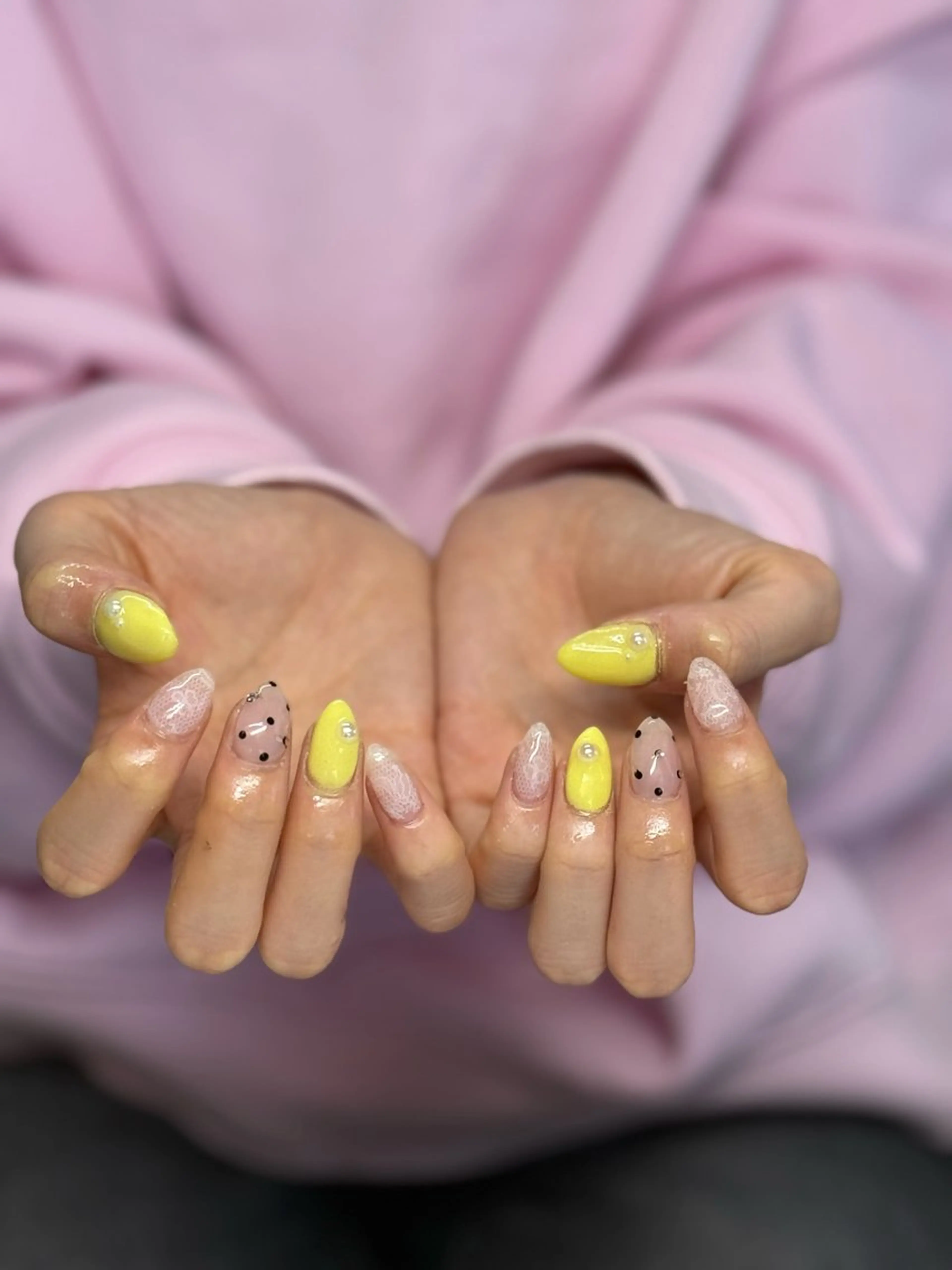 ネイル ハンドネイル 濱田 杏奈のネイルデザイン