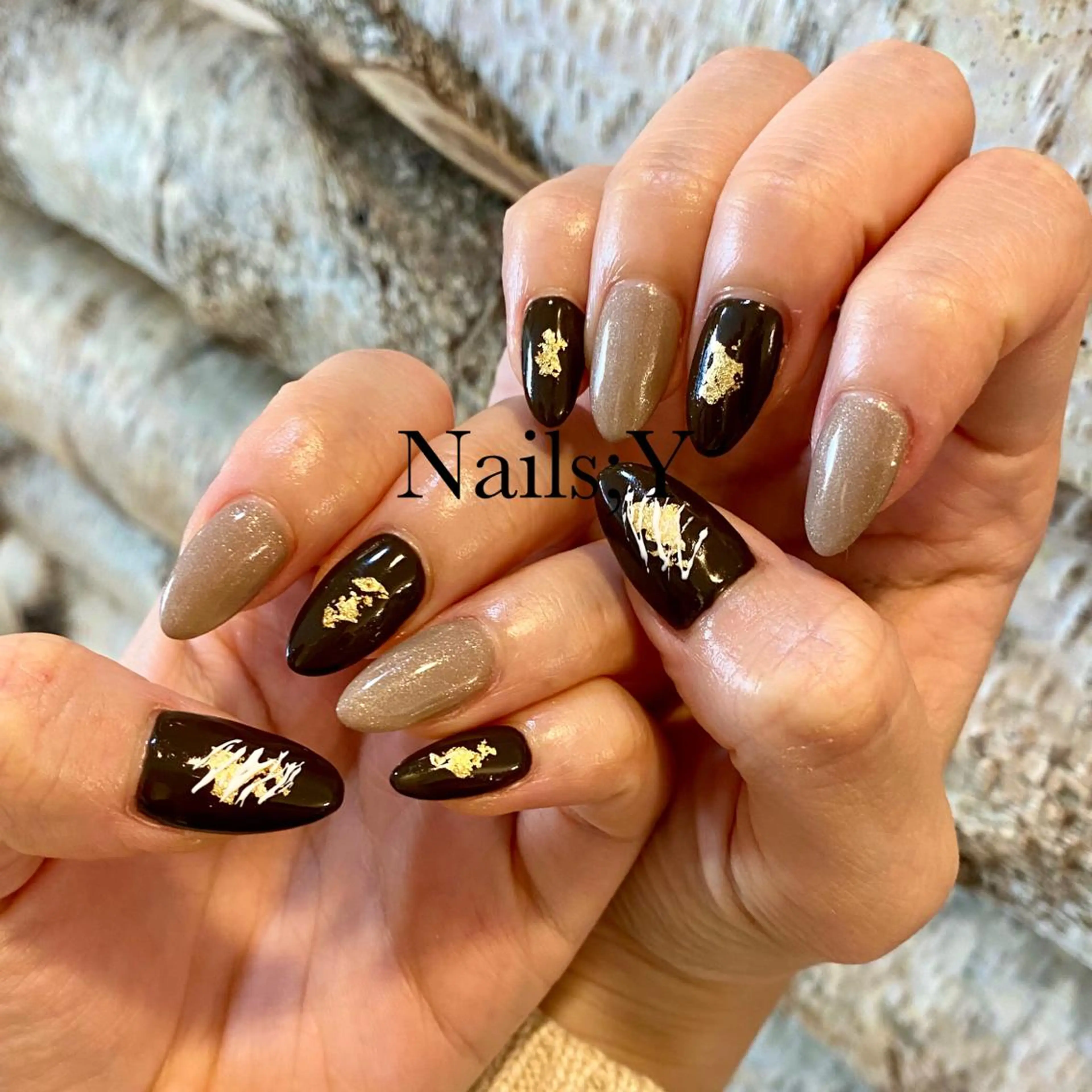 ネイル 持ち込み シンプルネイル ホワイト yo koのネイルデザイン