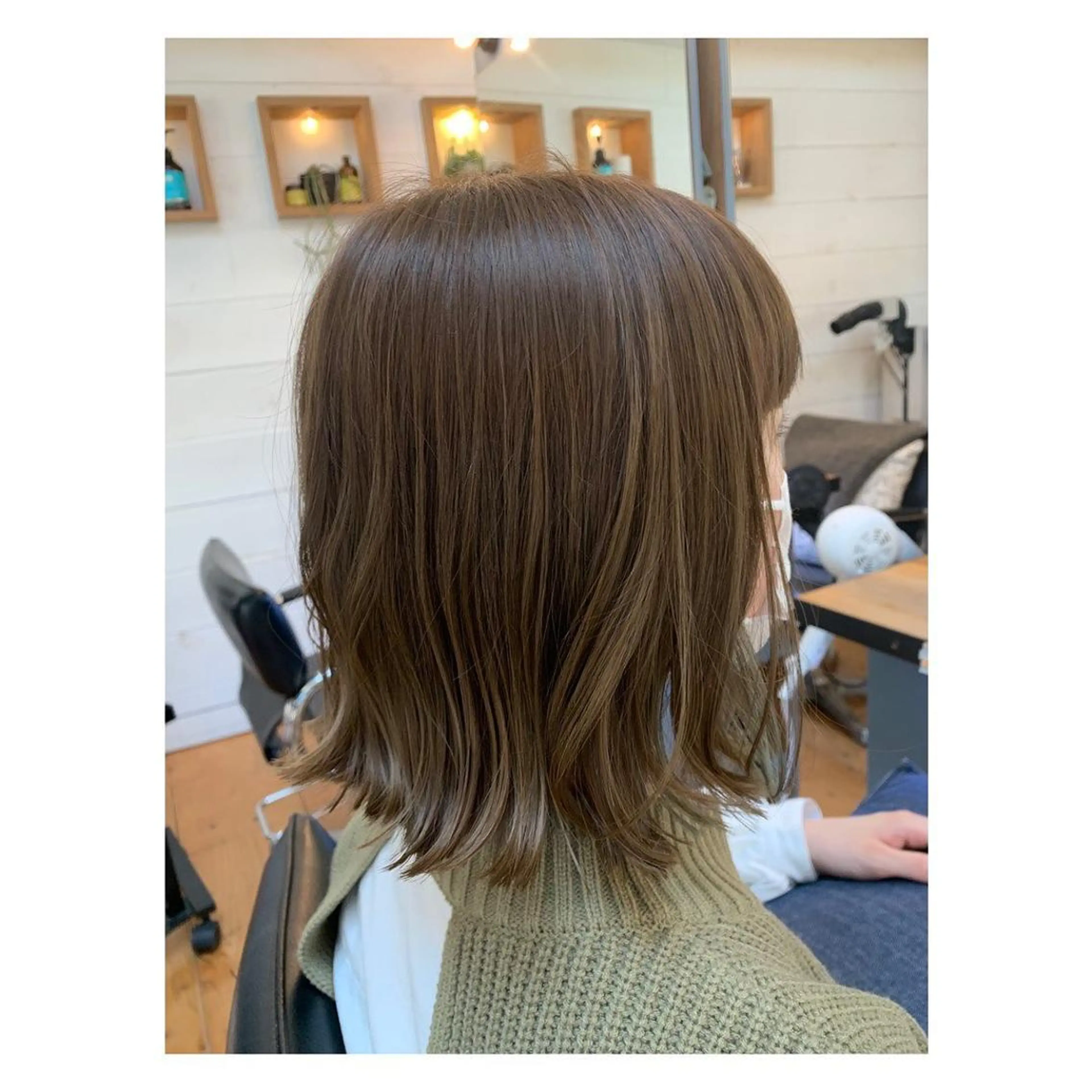 カラー Lagom なかだのヘアスタイル