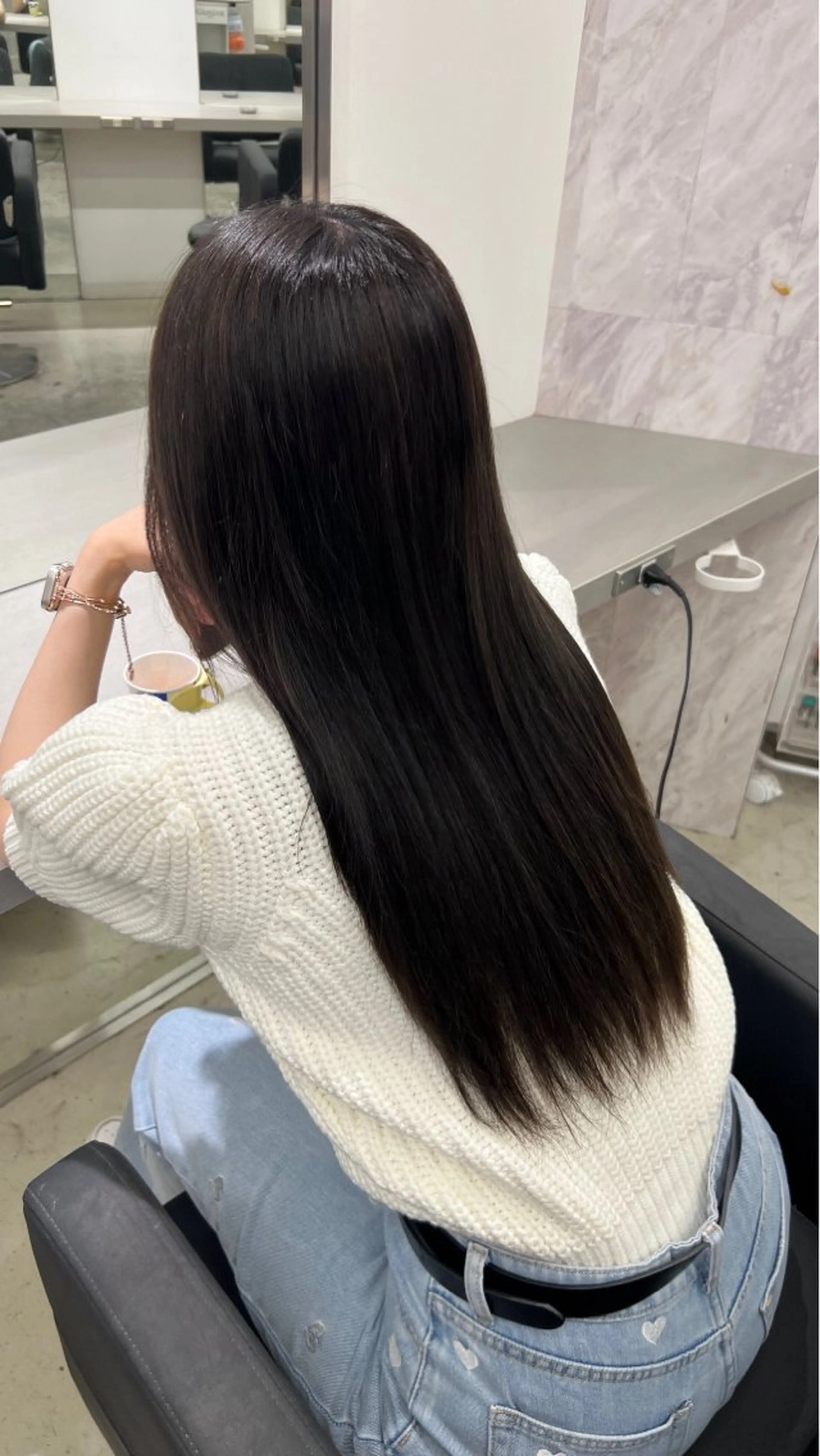 ロング EIGHT　樹梨 ／韓国ヘア🩶のヘアスタイル