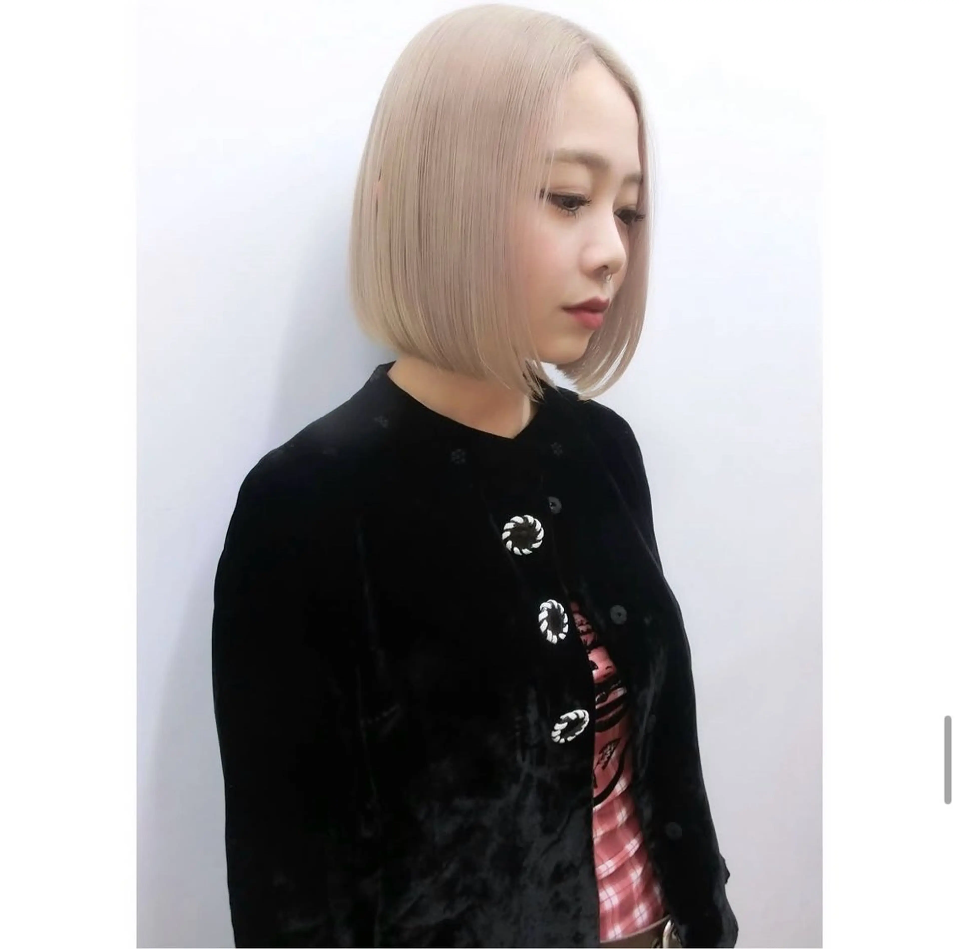ミディアム ヘアカラー トリートメント ヘアセット Kanna 神奈のヘアスタイル