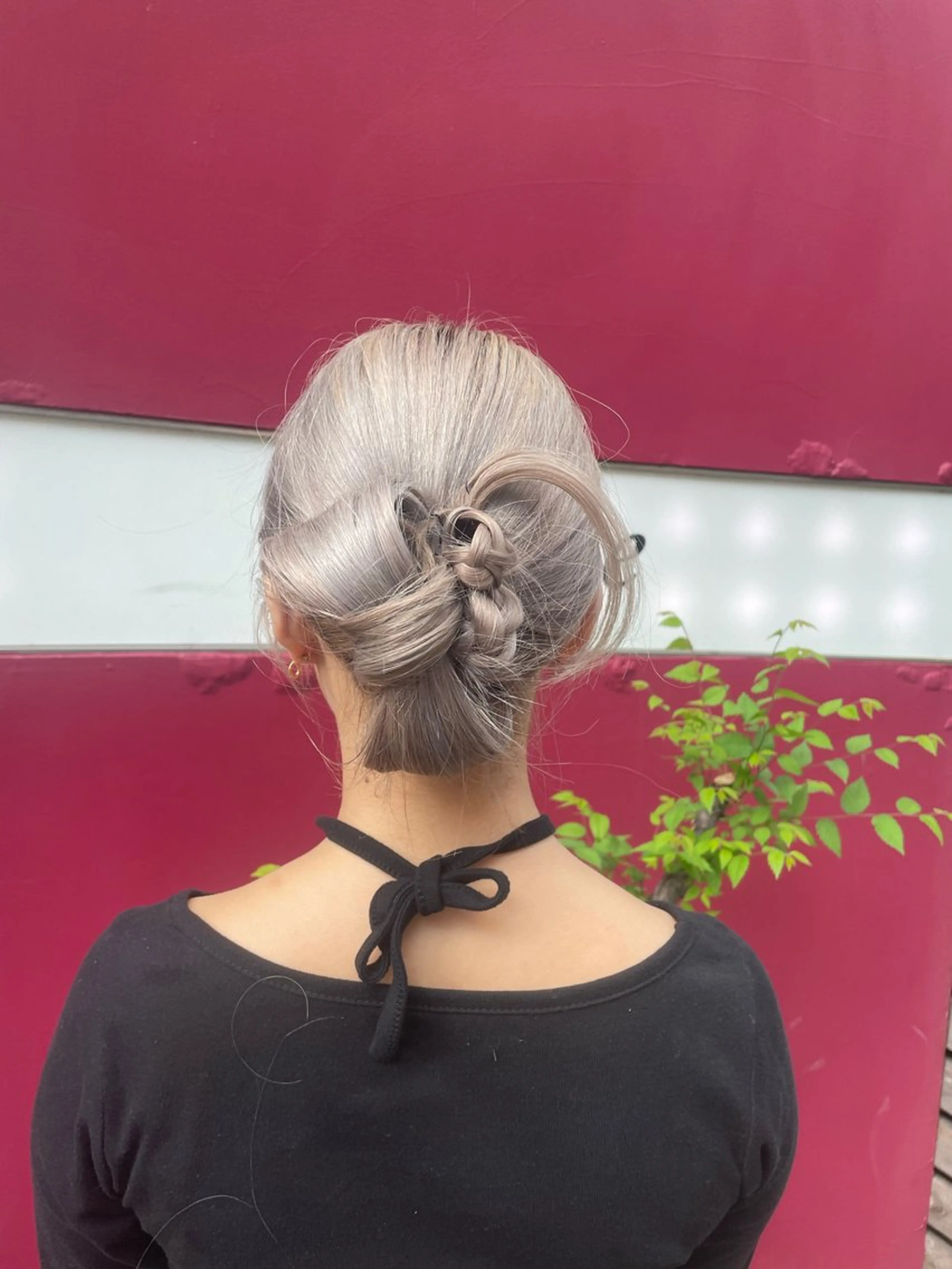 セミロング ヘアセット 量産ヘアセット/ ヘアメAyakaのヘアスタイル