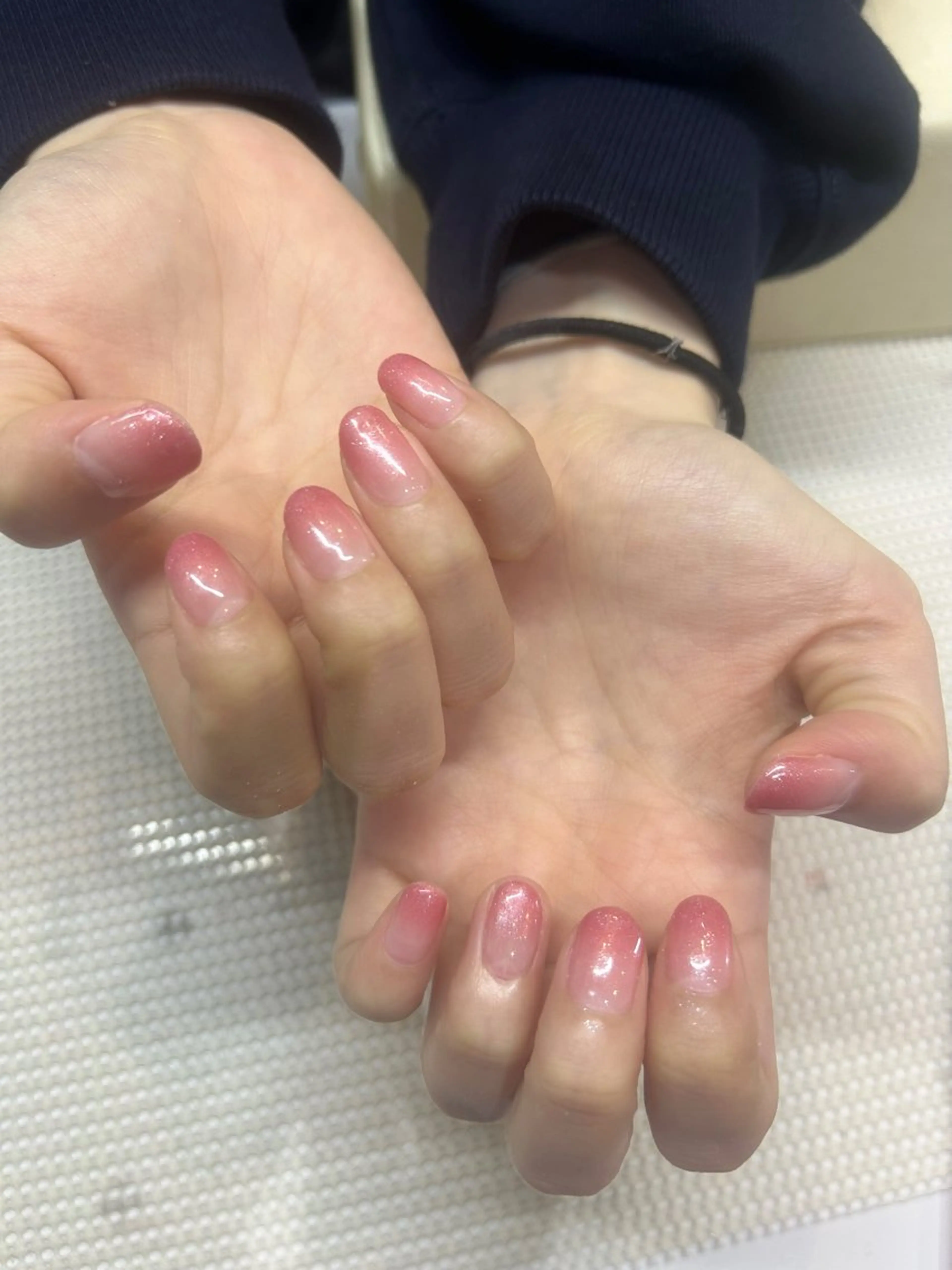 【オフなしハンド💅】シンプルネイル（ワンカラー、カラーグラデーション、ラメグラデーション）お好きなデザイン選べます！の写真
