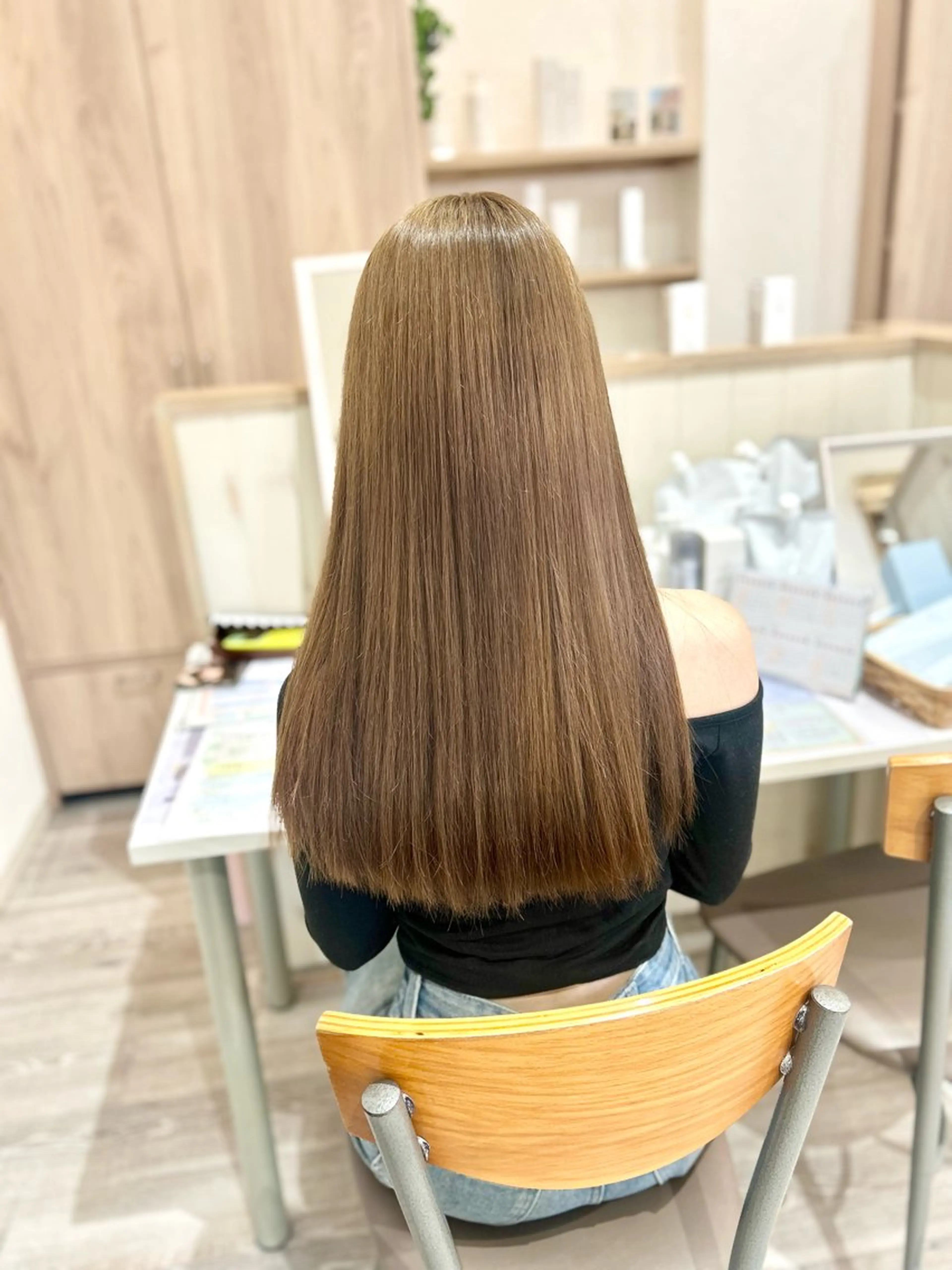 ロング カラー 堀 大輔のヘアスタイル