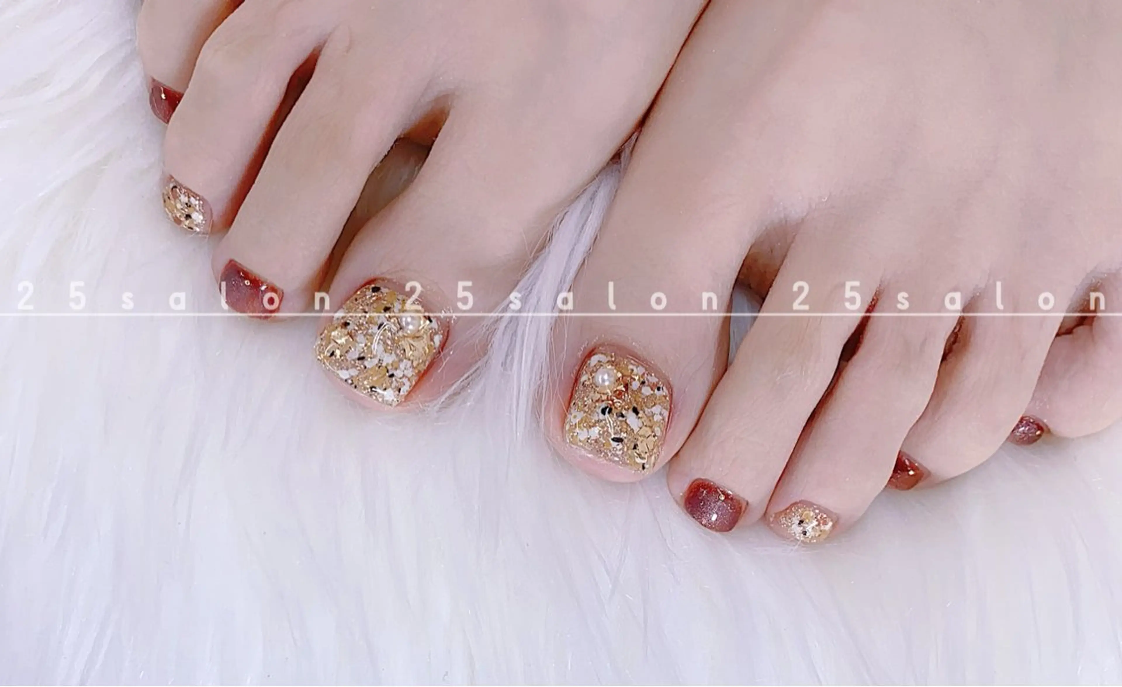 ネイル ジェルネイル 韓国ネイル ニュアンスネイル パラジェル ワンホンネイル 2 5のマツエク・マツパデザイン
