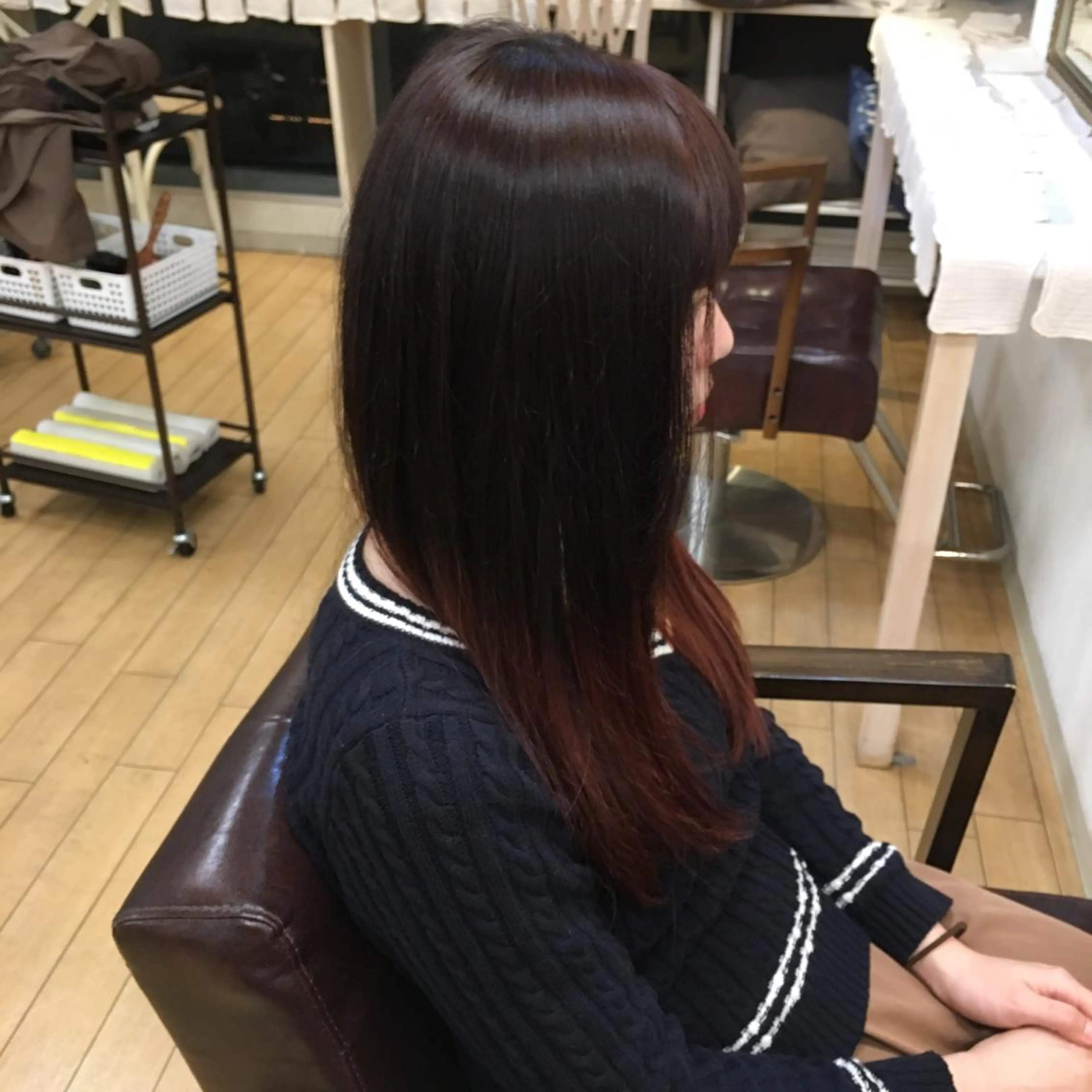 ミディアム セミロング ロング カラー グラデーションカラー 縮毛矯正・髪質改善 支持率No1🫧北島のヘアスタイル