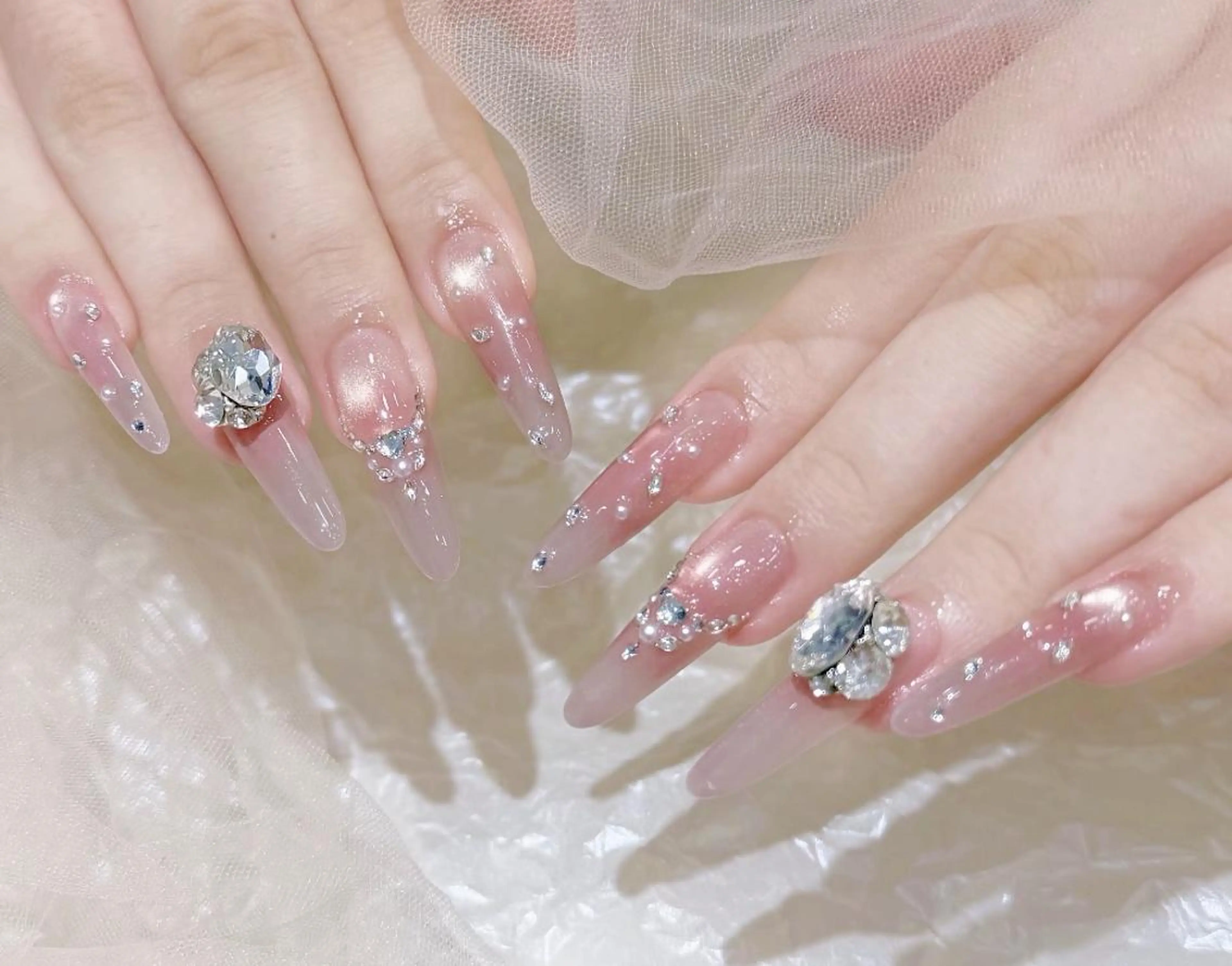 ネイル ハンドネイル ハンドケア 🍑 momo_nailのネイルデザイン