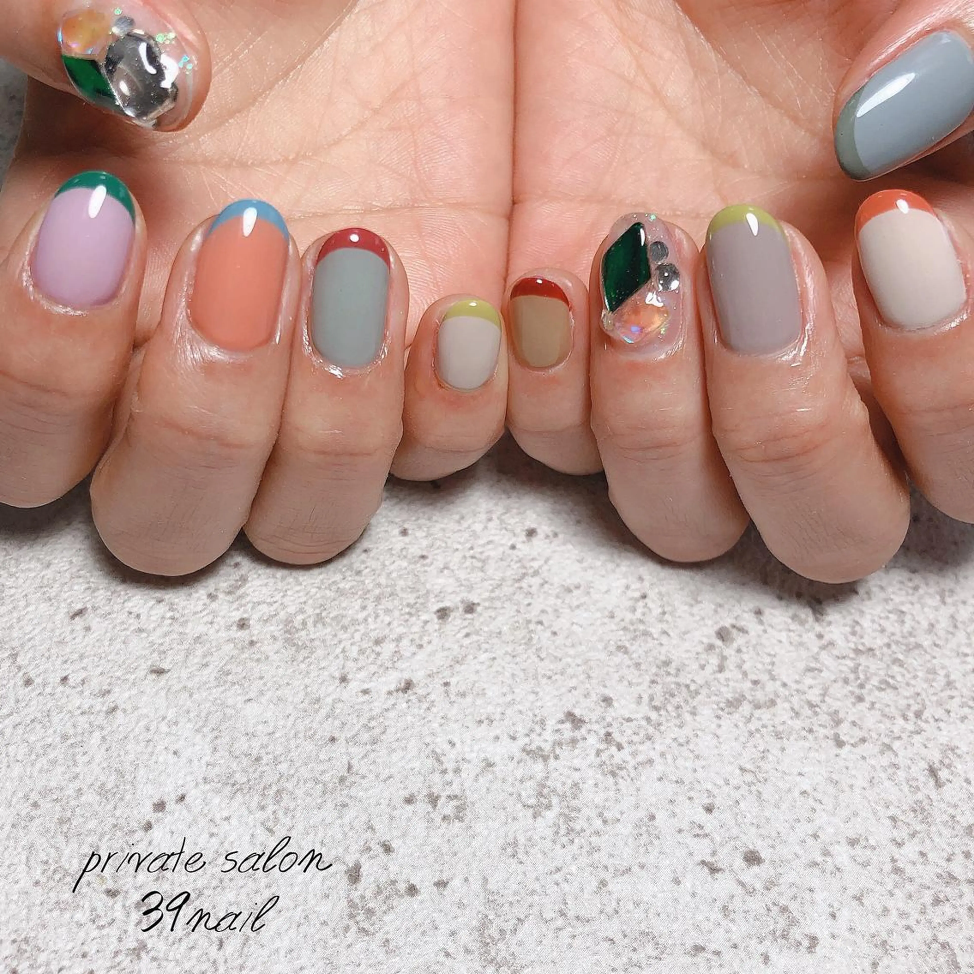 ネイル ハンドネイル 京橋 【39nail】のネイルデザイン