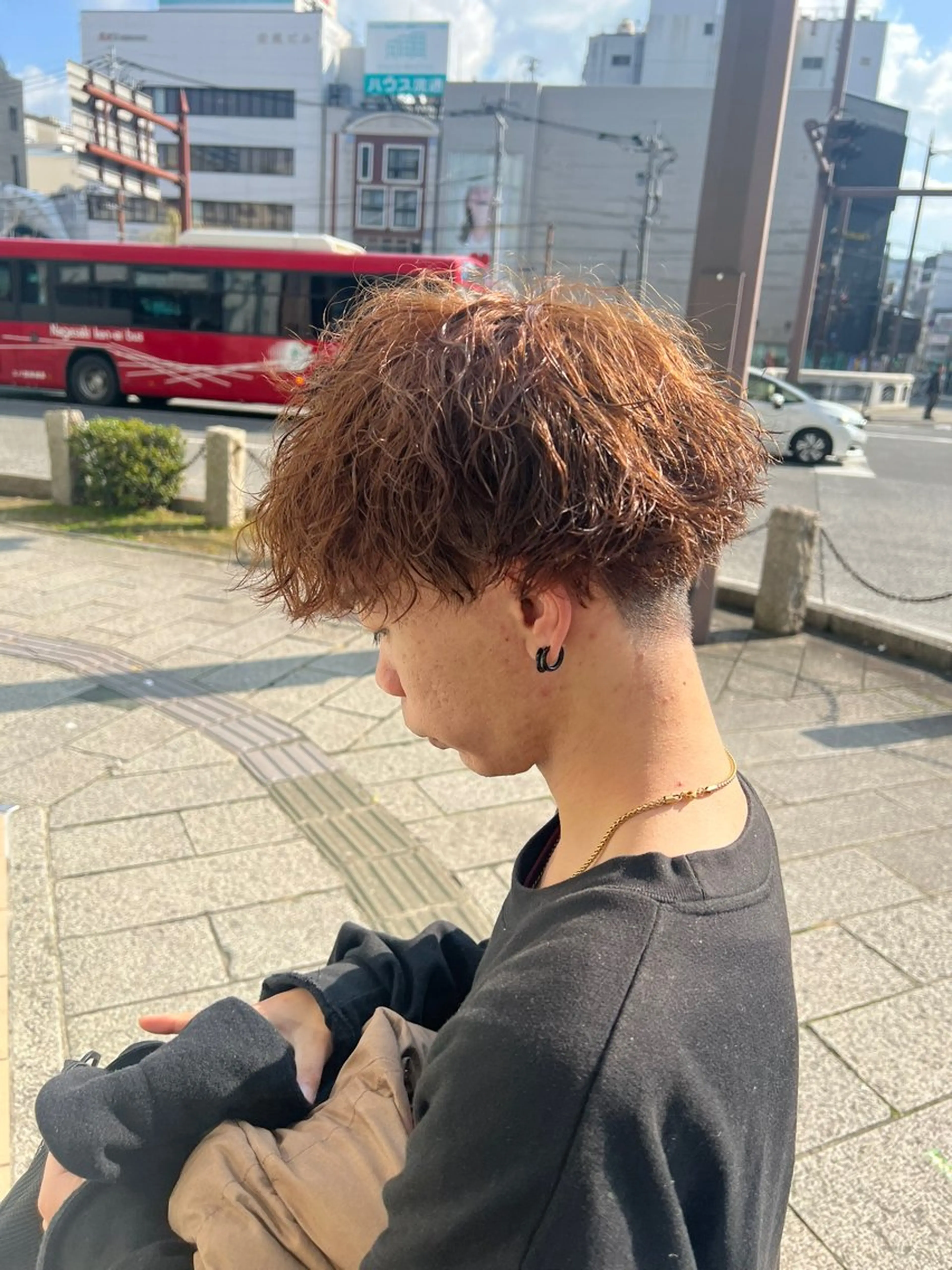 ショート パーマ メンズ カット パーマ mai /Lita中央橋のヘアスタイル