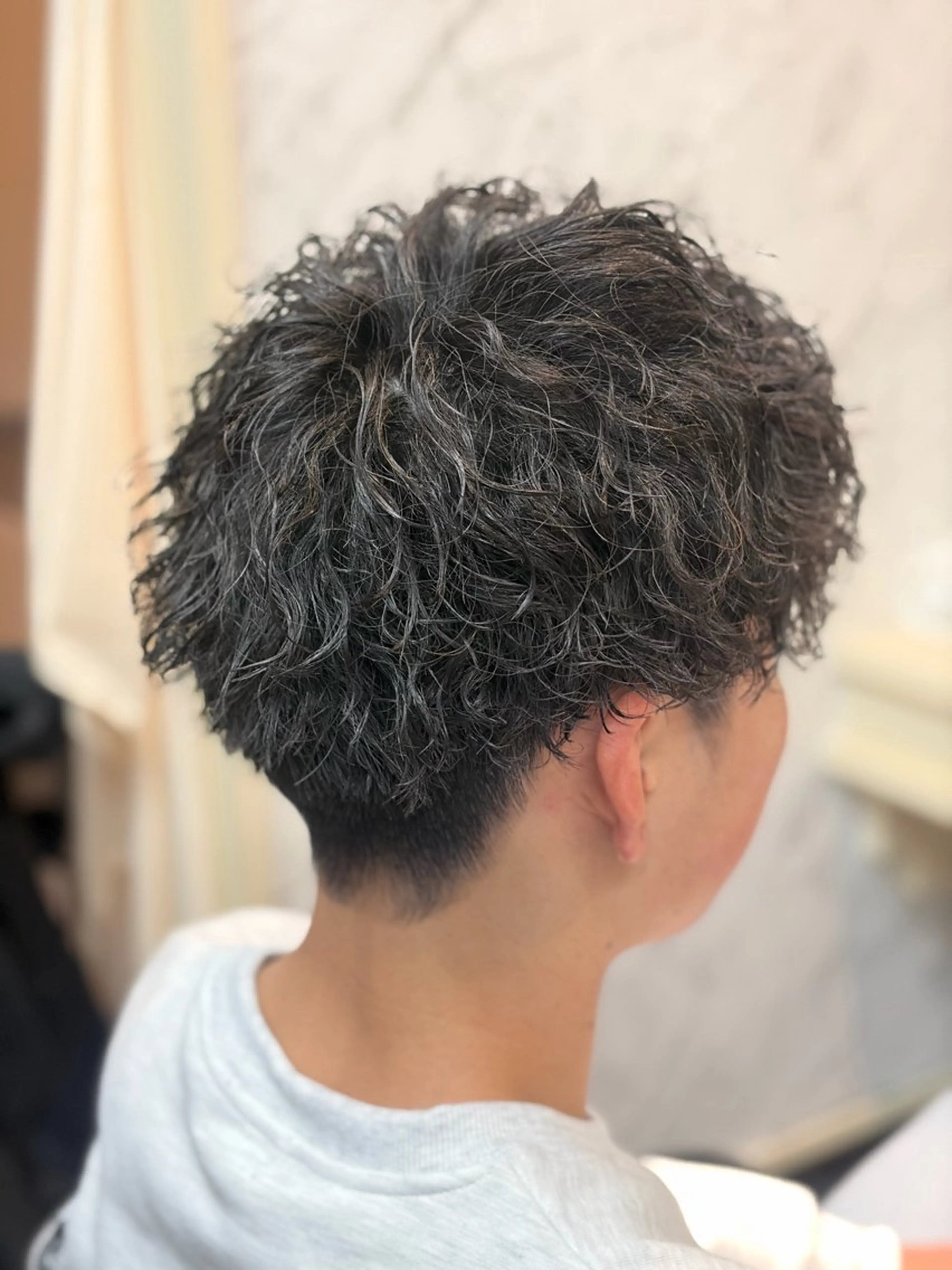 パーマ メンズ カット パーマ メンズ特化/パーマ/ フェードWATARUのヘアスタイル