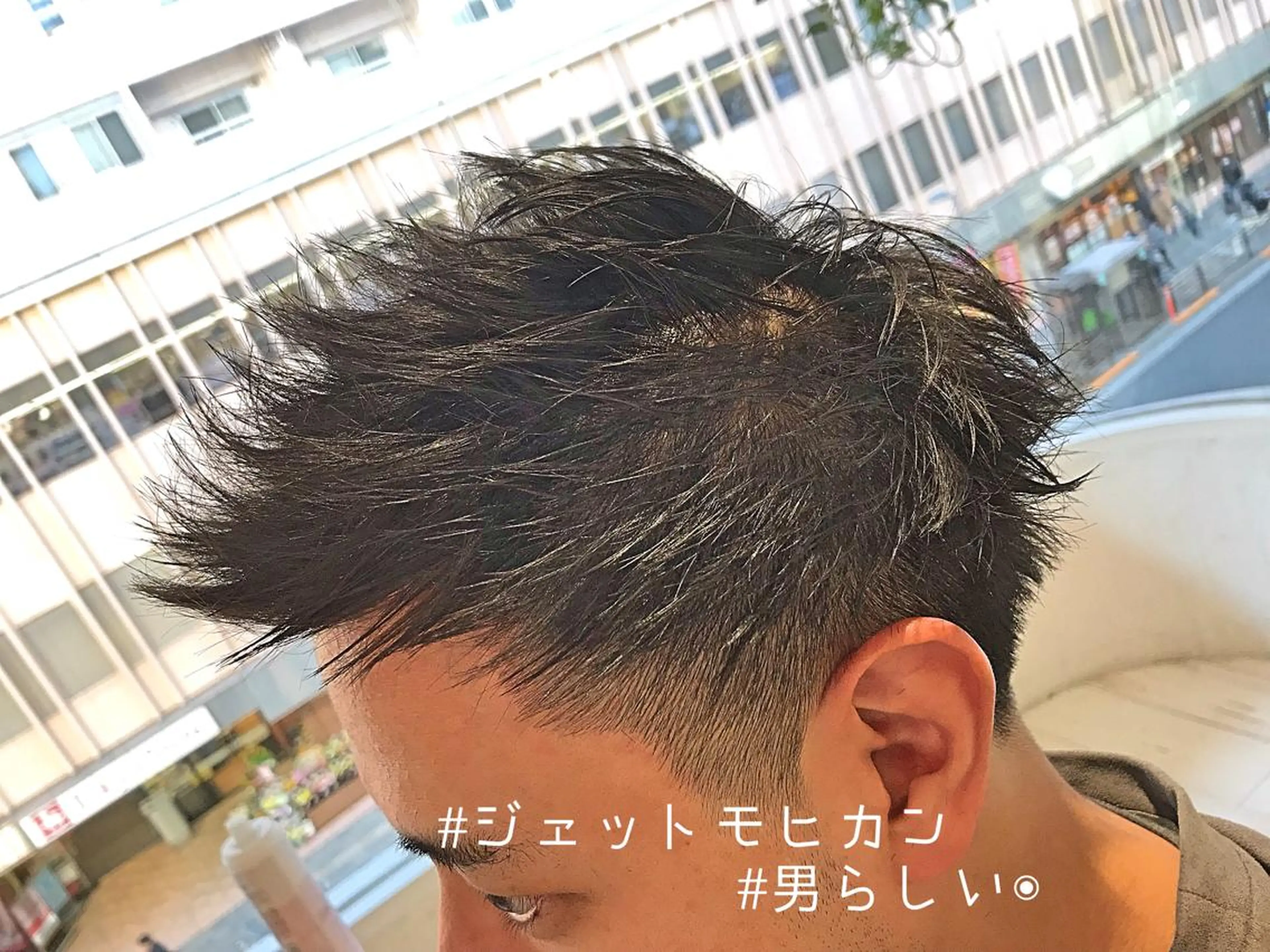 メンズ 韓国ヘア 山本勝志のヘアスタイル