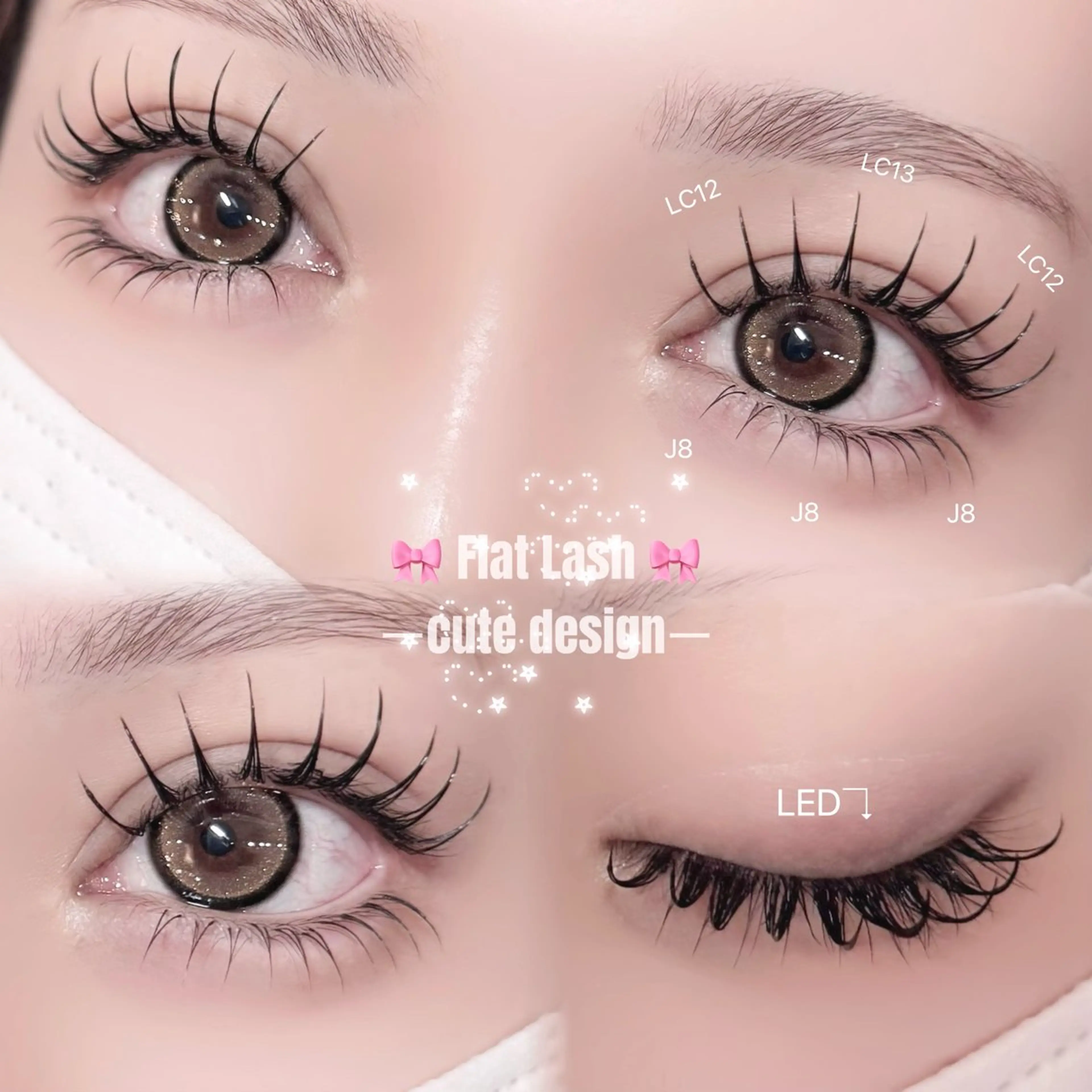 マツエク・マツパ フラットラッシュ マツエク OLIVIA 恵比寿 🎀岡田のマツエク・マツパデザイン