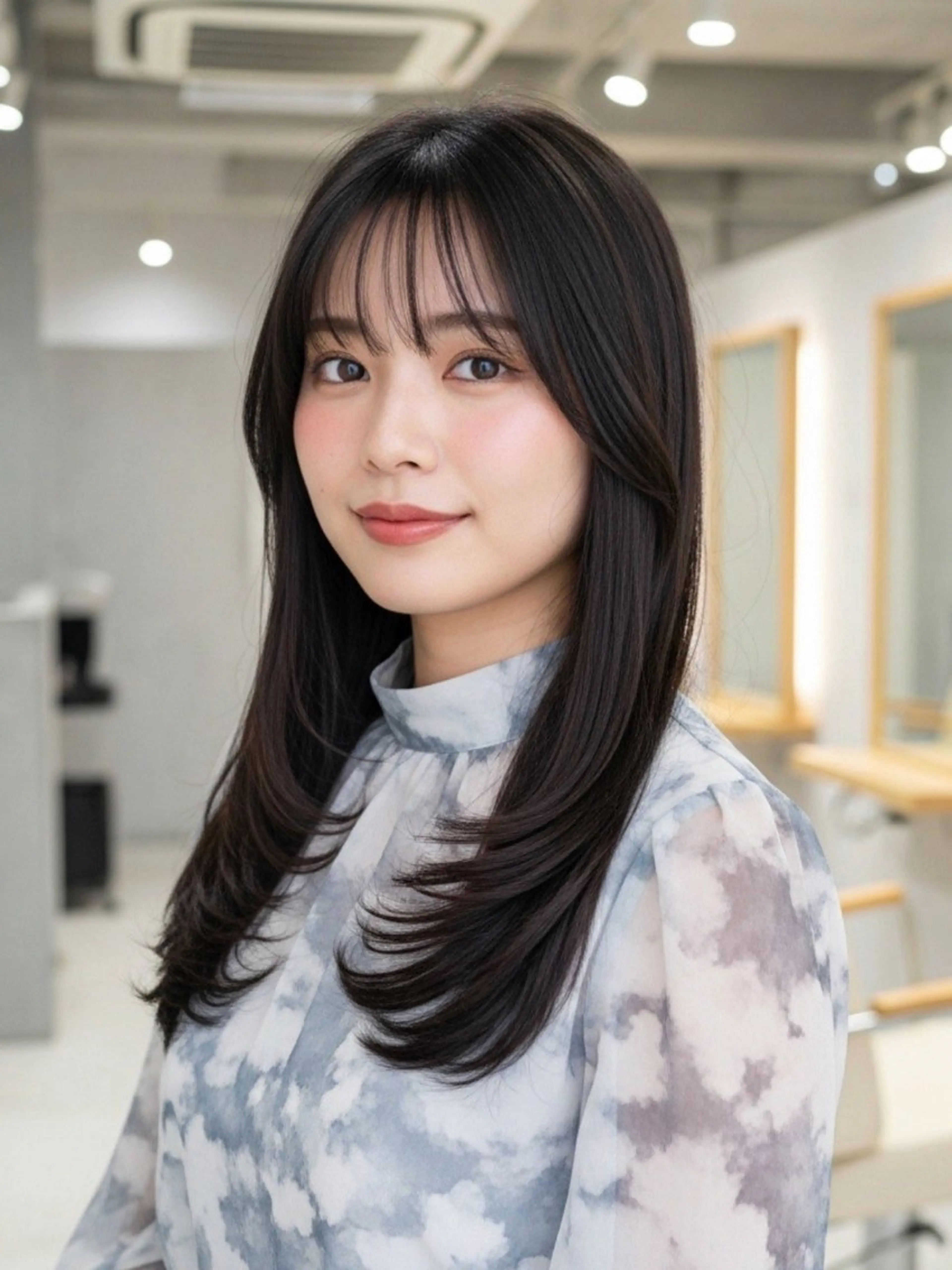 ロング 似合わせボブ✖️ 韓国レイヤー✨小関のヘアスタイル