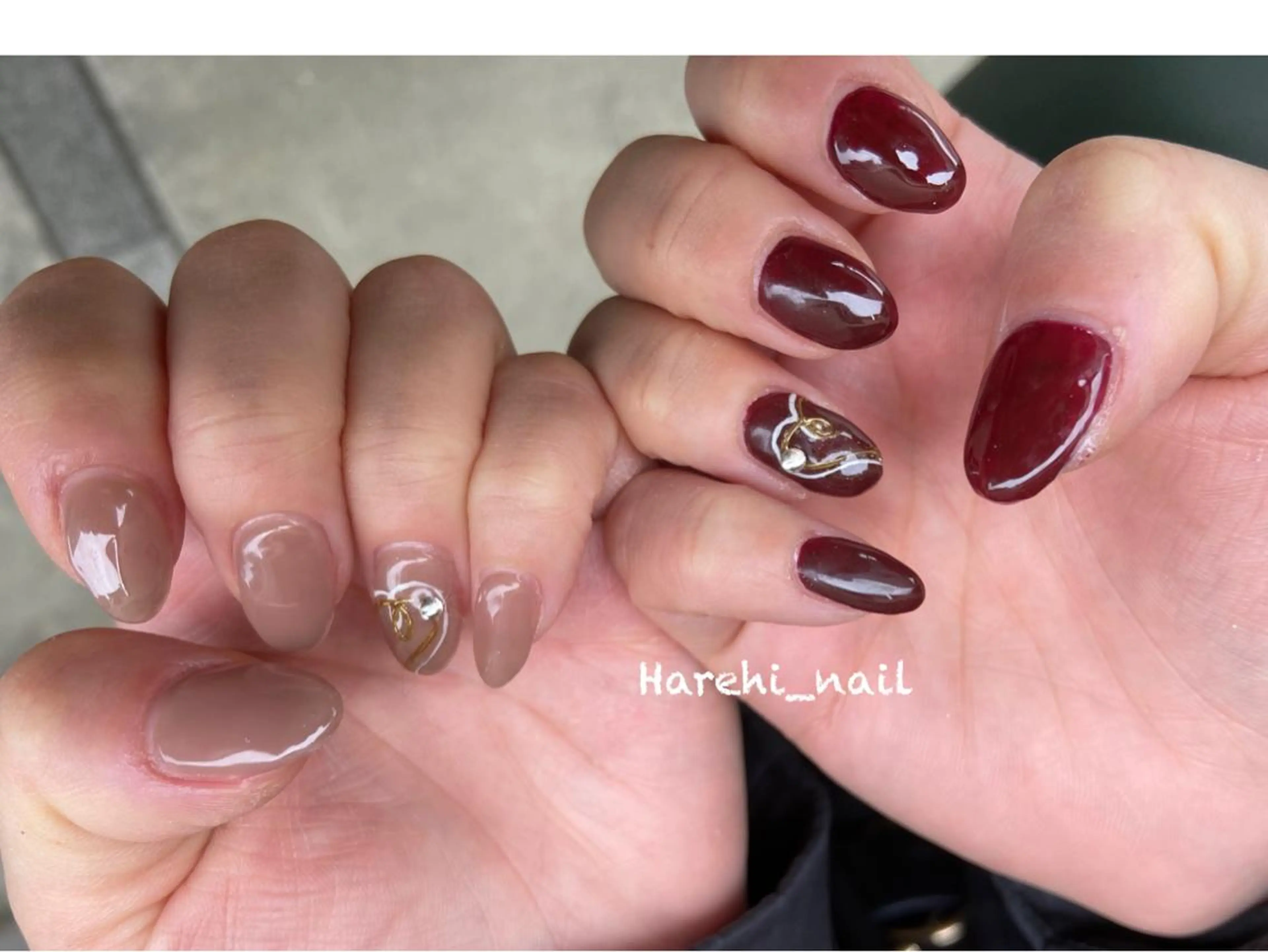 ネイル ハンドネイル Harehi_ nailのネイルデザイン