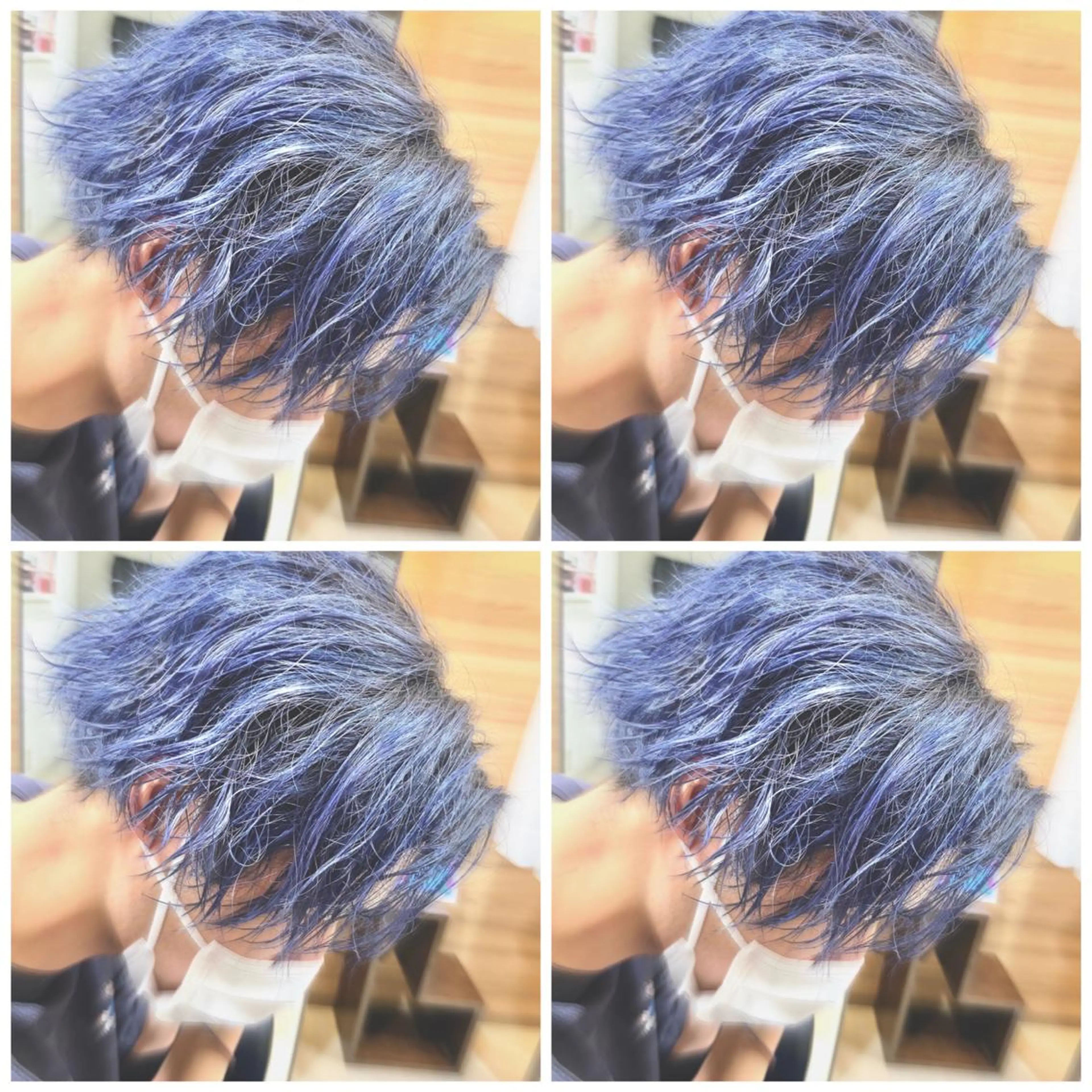 カラー メンズ 心斎橋メンズサロン リベルテグリットのヘアスタイル