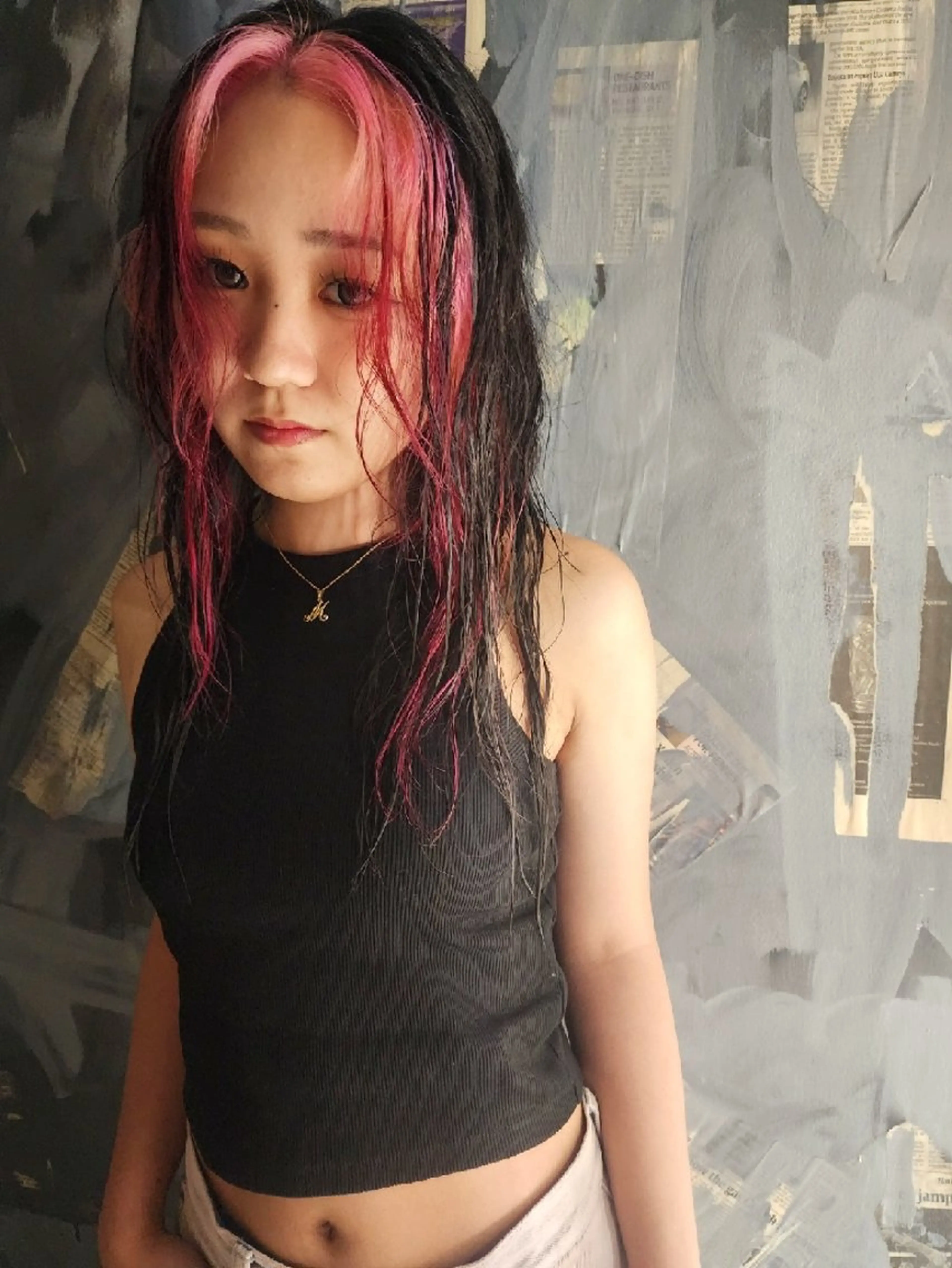 【トリートメント付き】インナーカラー イヤリングカラー カットの写真