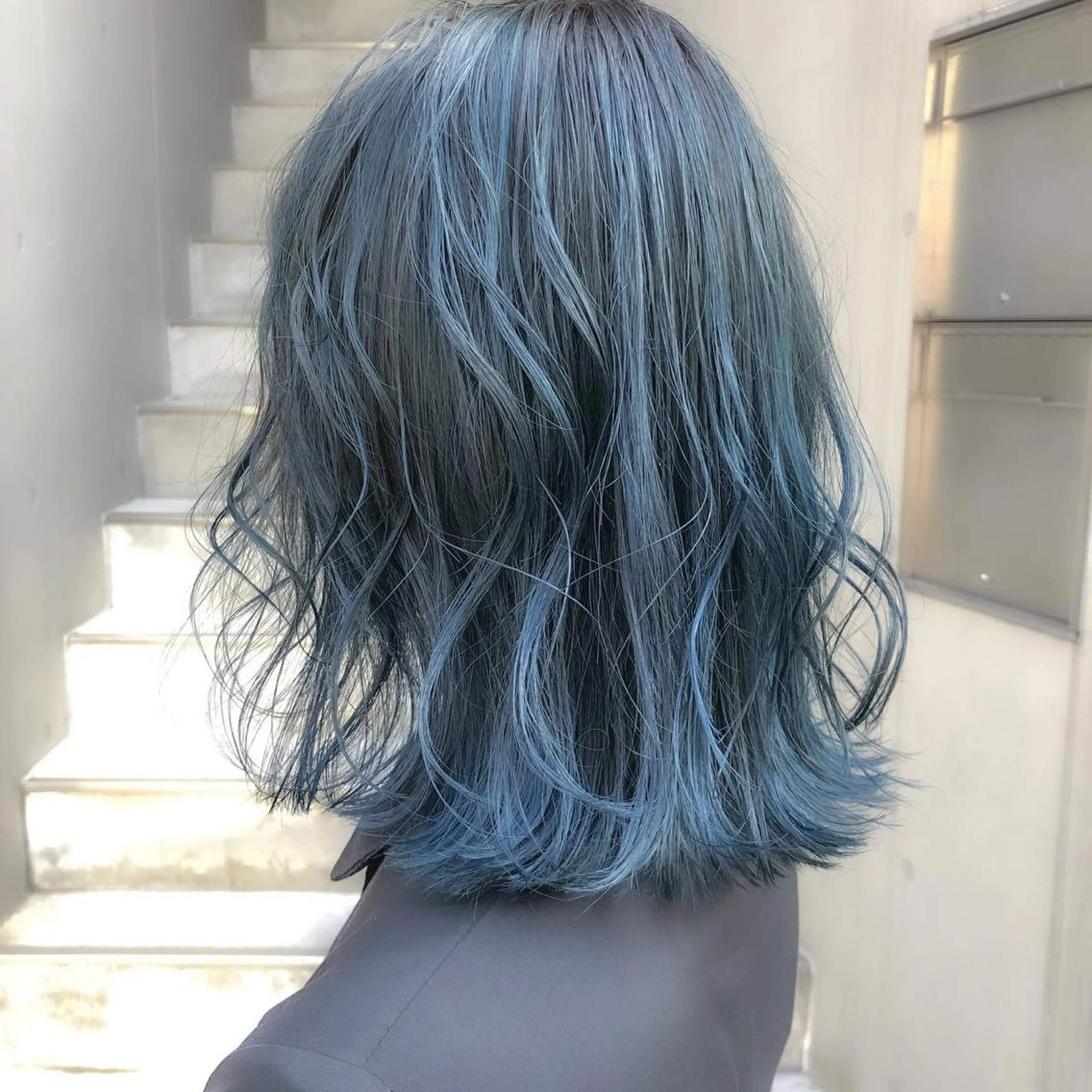 ミディアム カラー 💗💗韓国レイヤー yu-ki💗💗のヘアスタイル